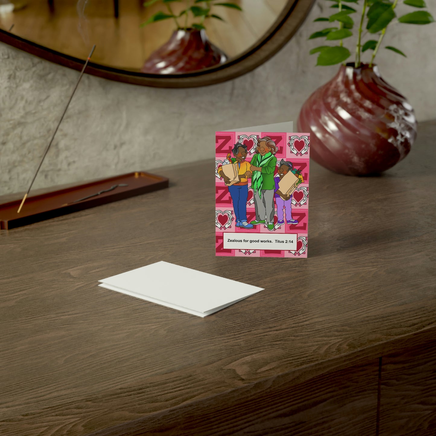 The Bible as Simple as ABC Z Greeting Cards (1, 10, 30, and 50pcs)