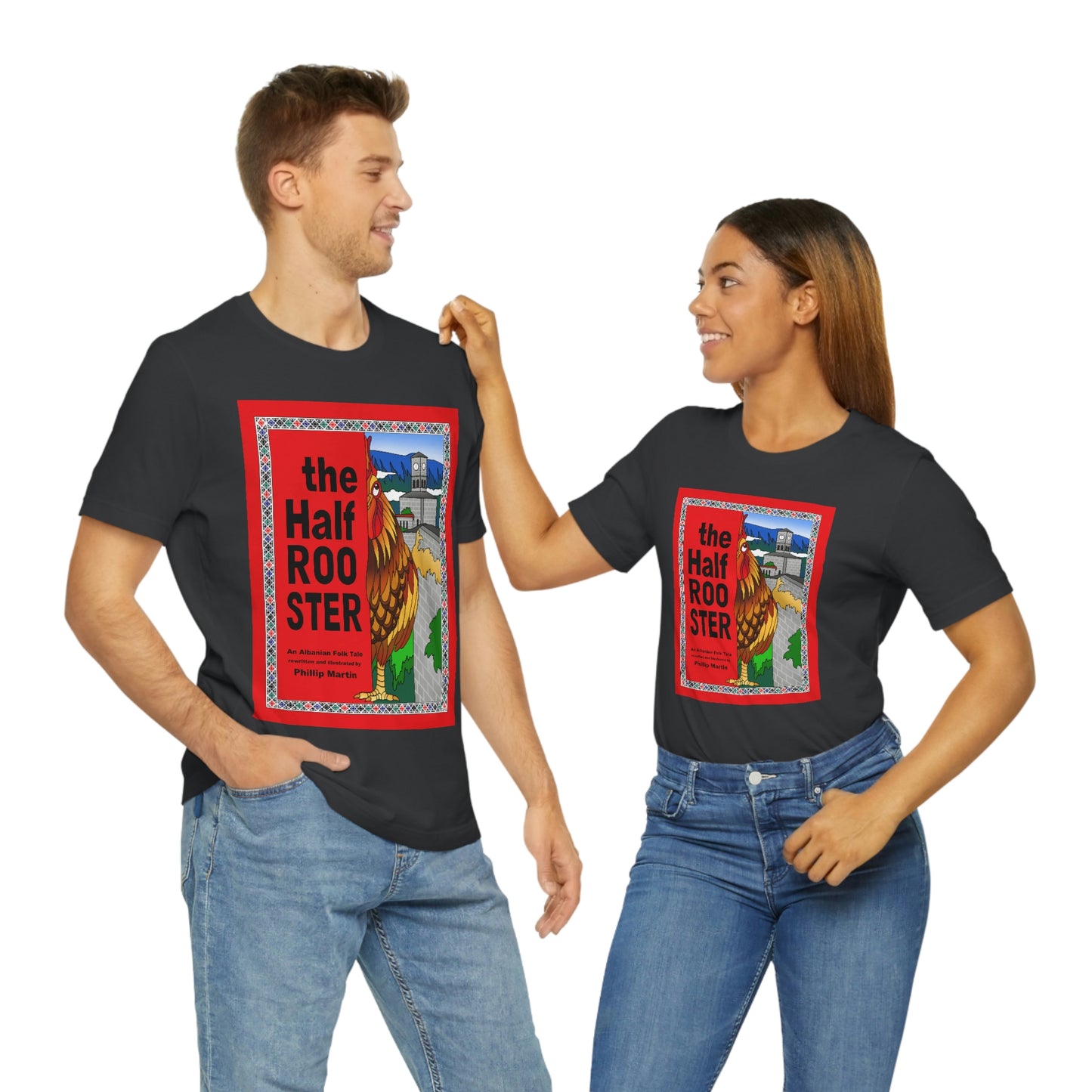 The Half Rooster Unisex Jersey Short Sleeve Tee