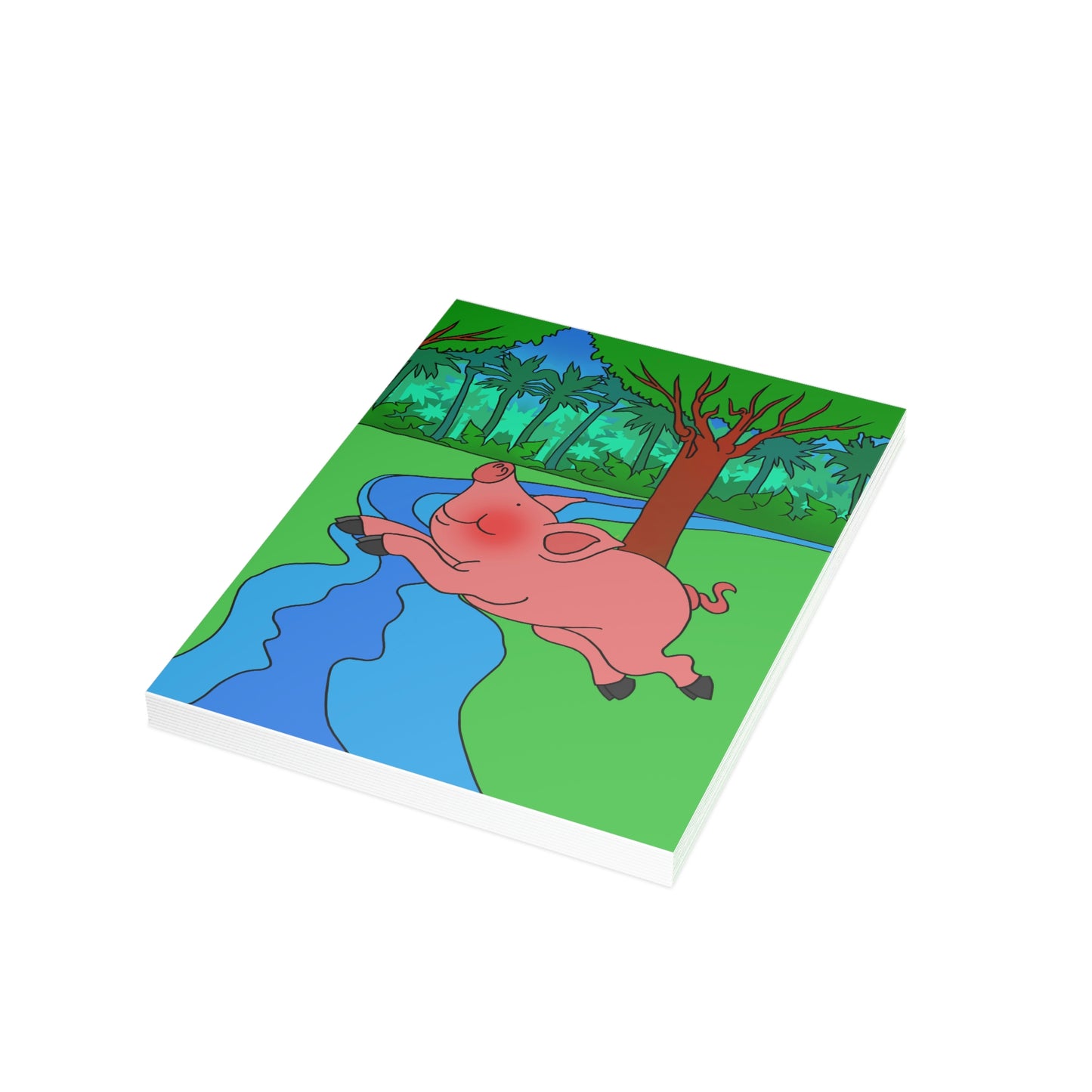 Anansi and the Market Pig! Greeting Card Bundles (envelopes not included)
