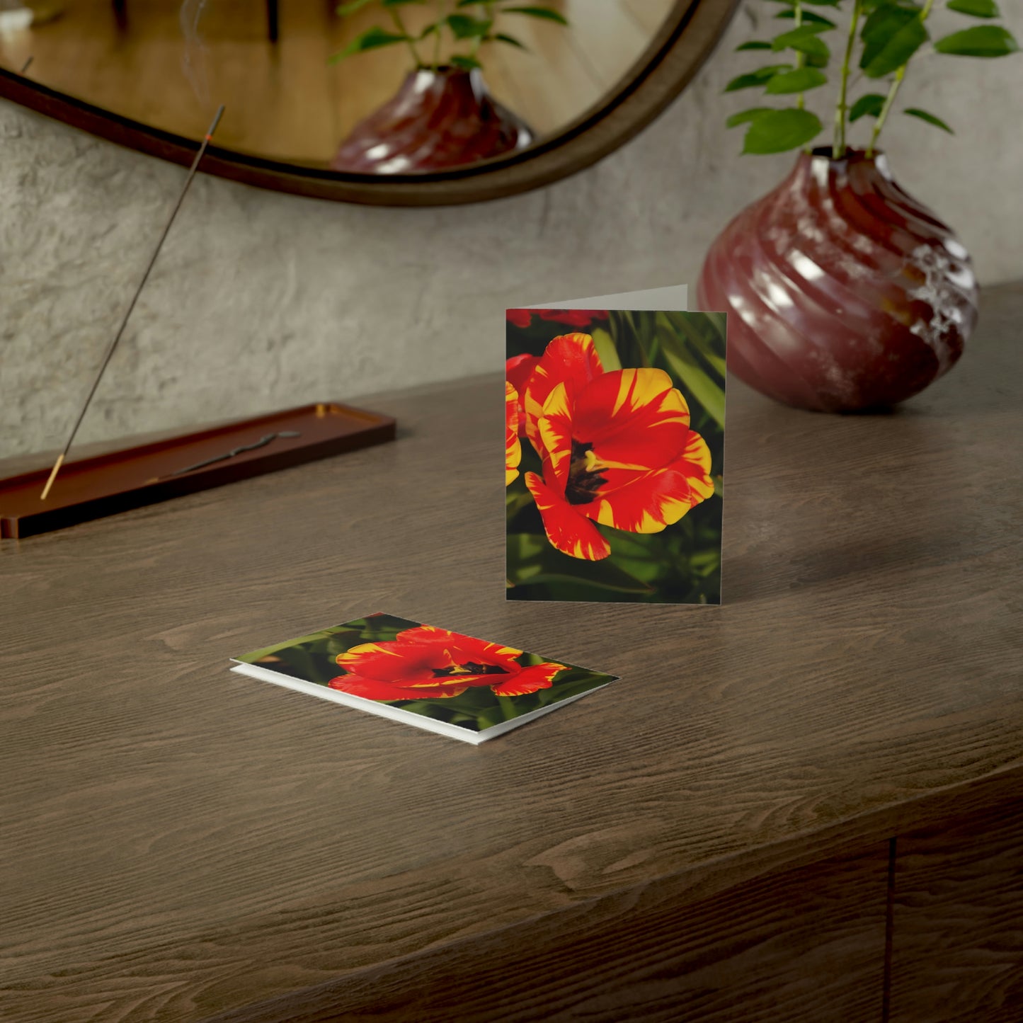 Flowers 09 Greeting Cards (1, 10, 30, and 50pcs)