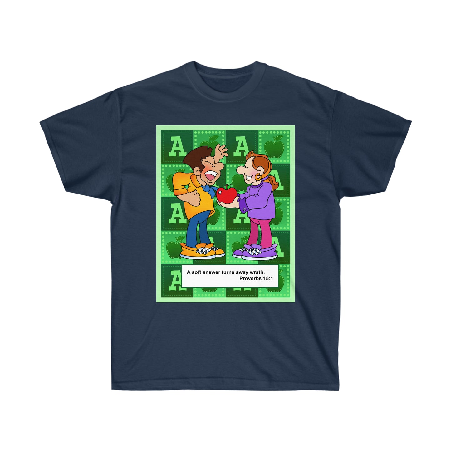The Bible as Simple as ABC A Unisex Ultra Cotton Tee