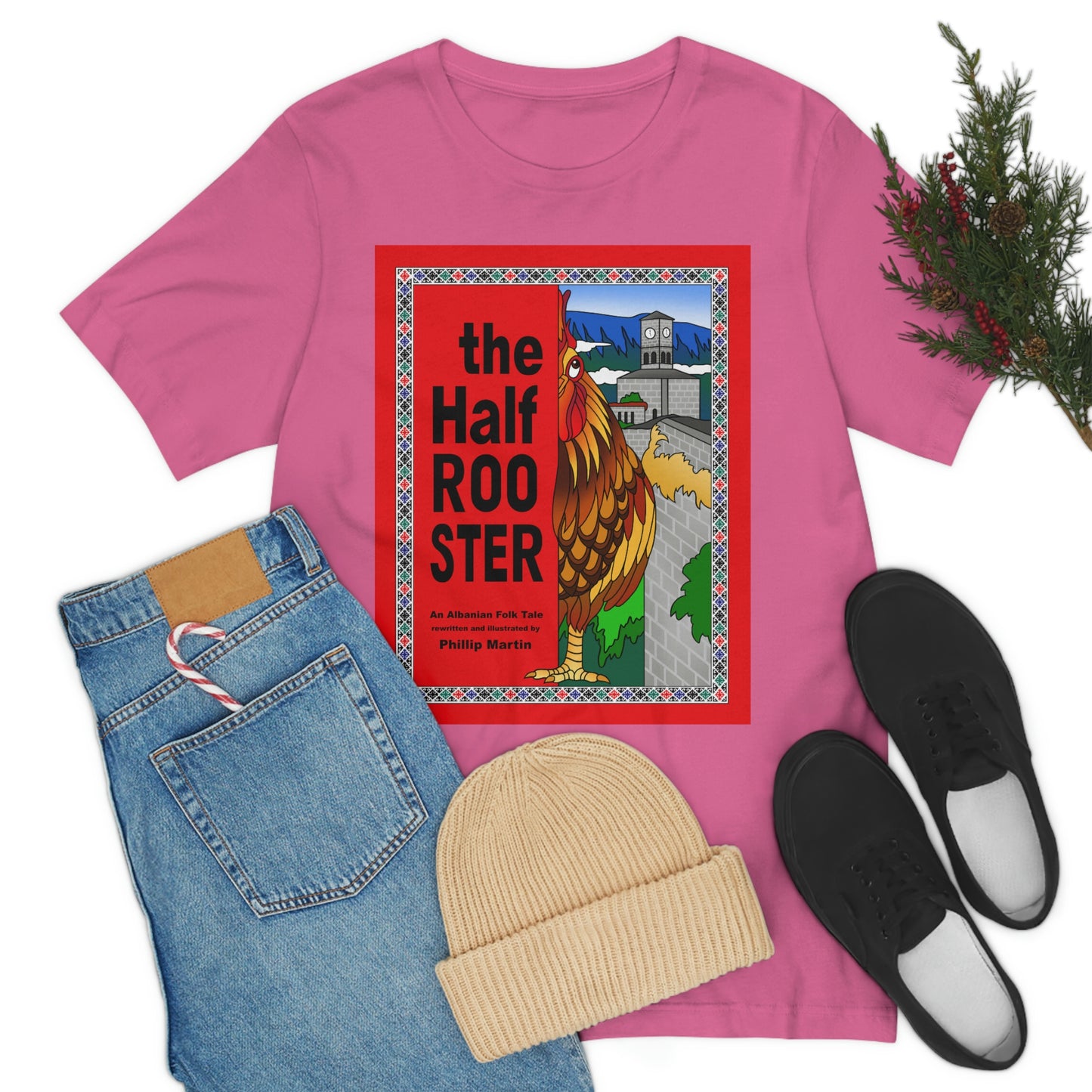 The Half Rooster Unisex Jersey Short Sleeve Tee