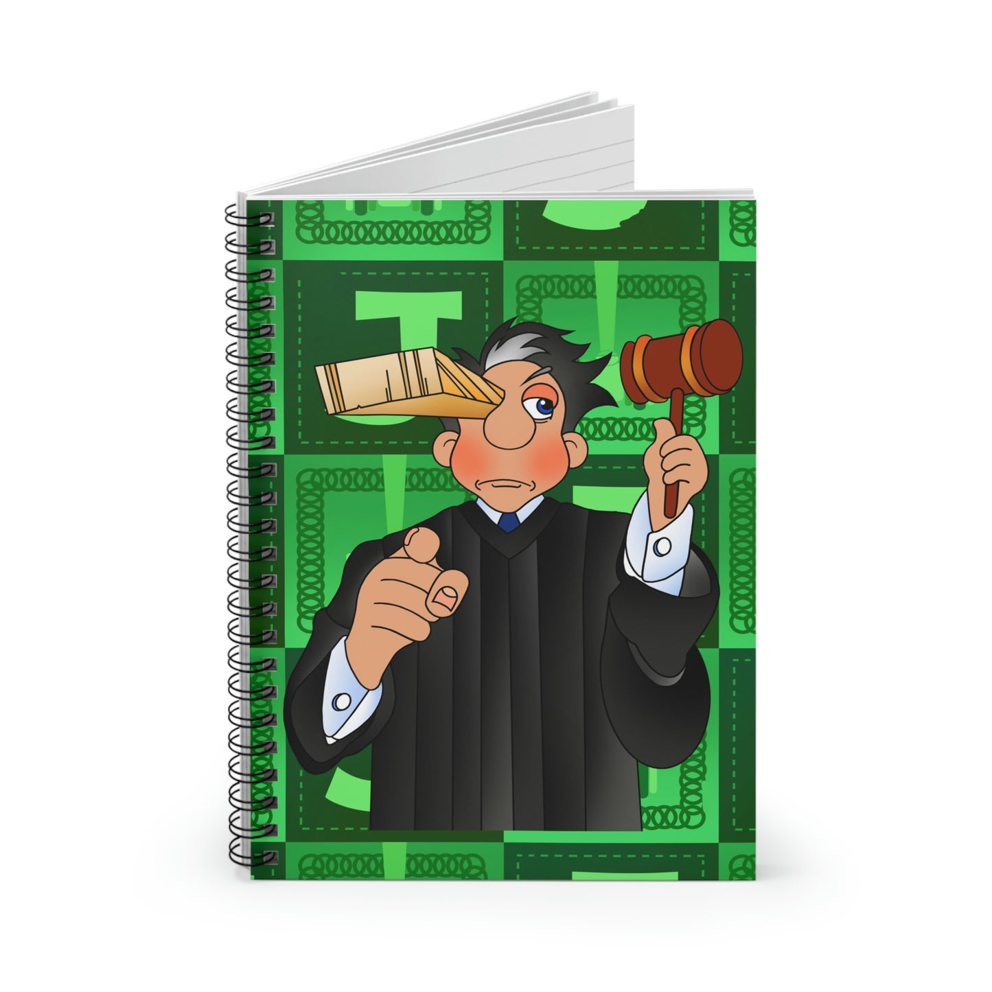The Bible as Simple as ABC J Spiral Notebook - Ruled Line