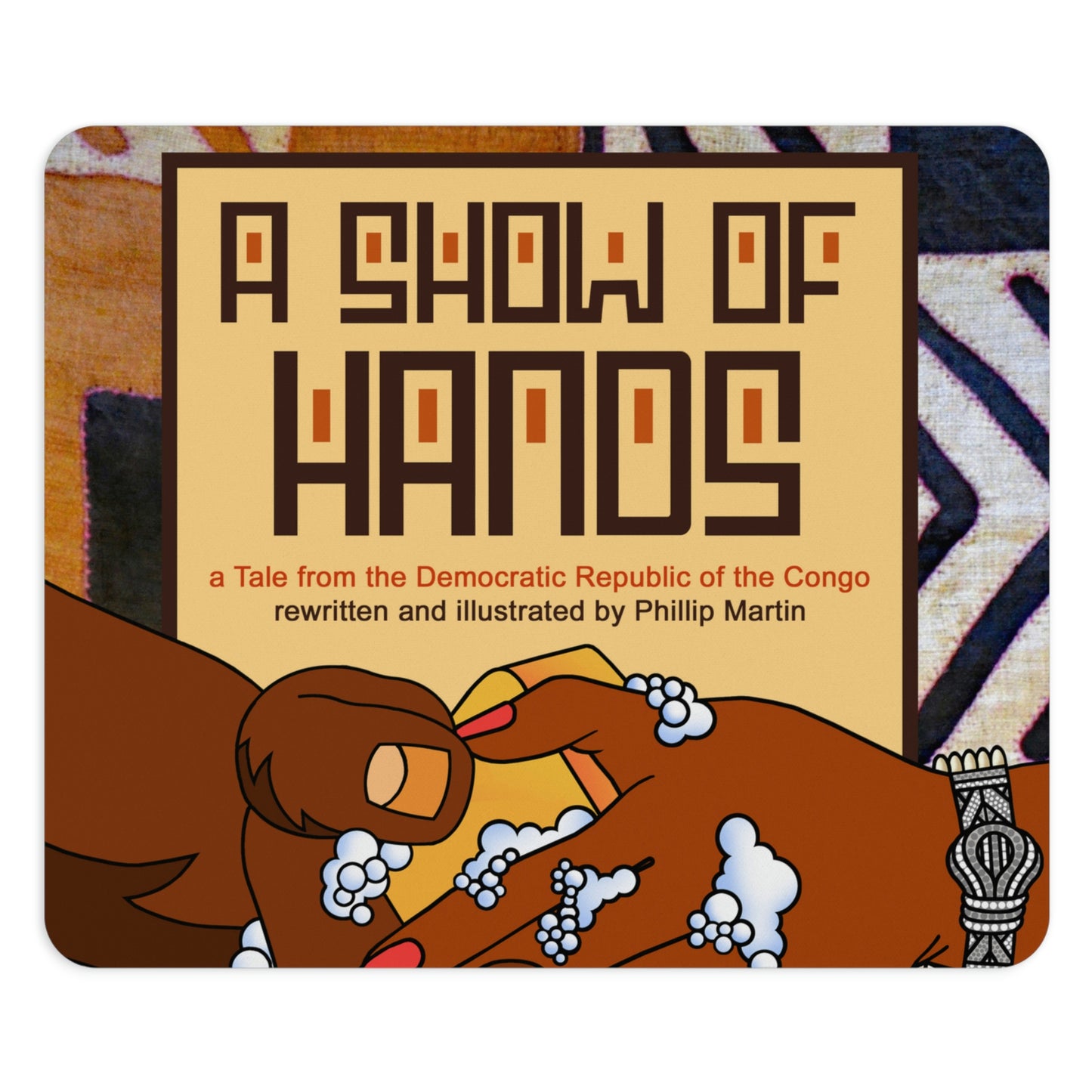 A Show of Hands Rectangle Mouse Pad