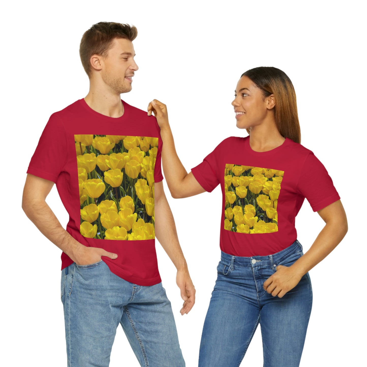 Flowers 23 Unisex Jersey Short Sleeve Tee