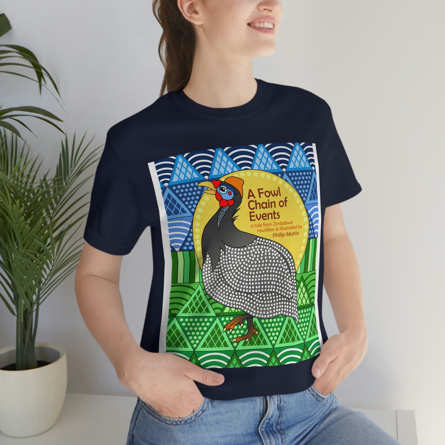 A Fowl Chain of Events Unisex Jersey Short Sleeve Tee