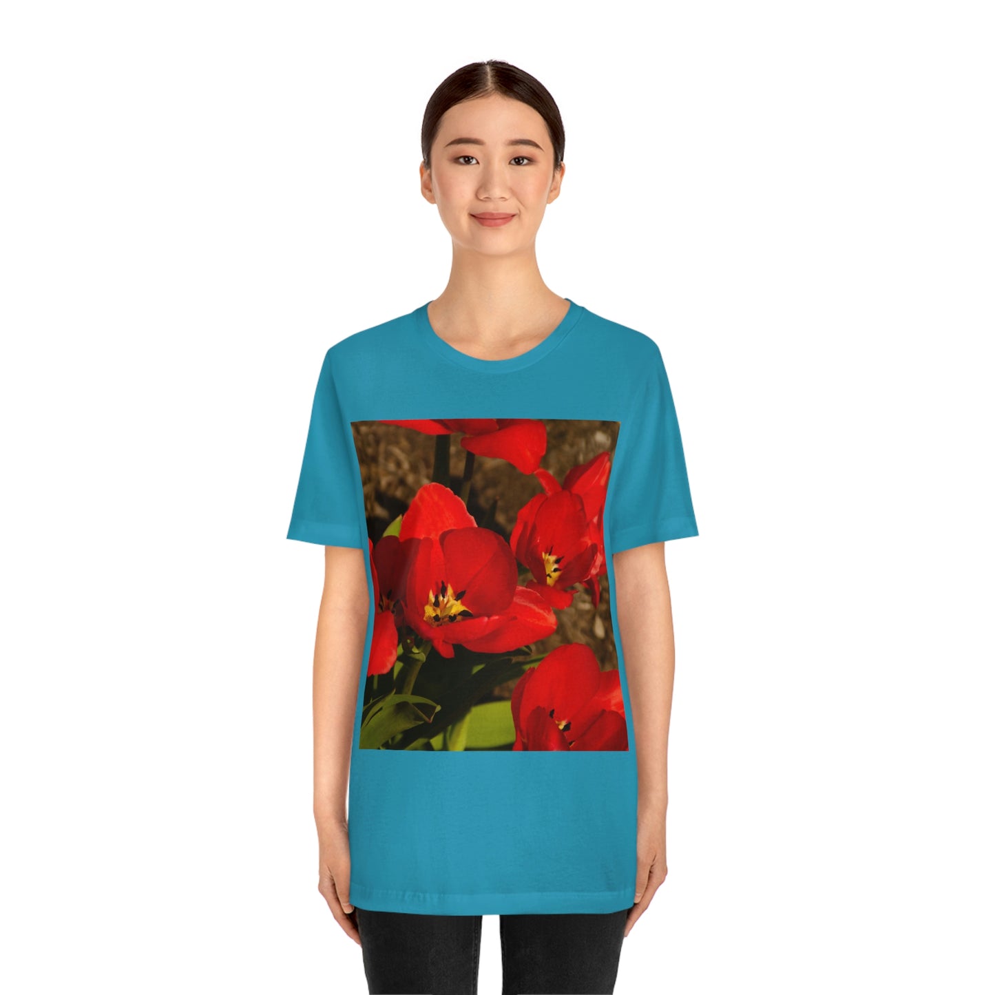 Flowers 05 Unisex Jersey Short Sleeve Tee