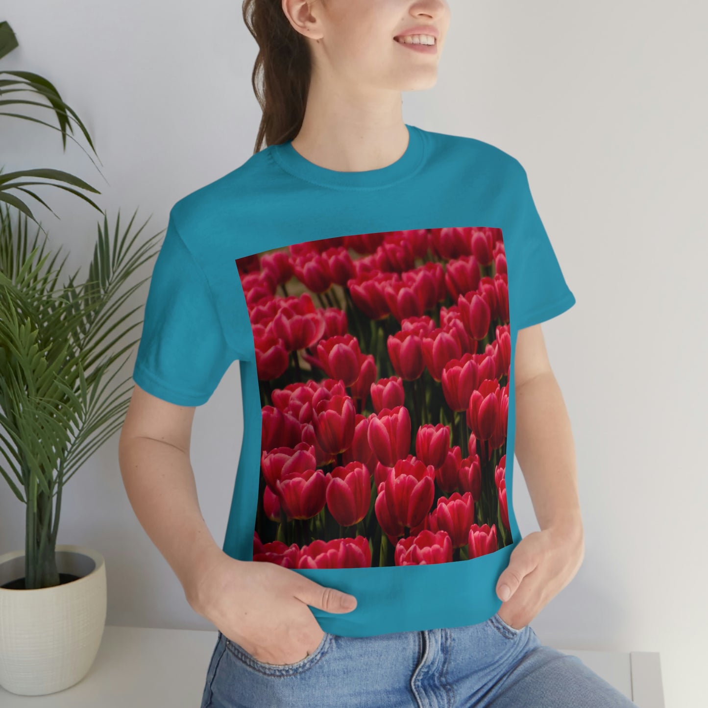 Flowers 15 Unisex Jersey Short Sleeve Tee