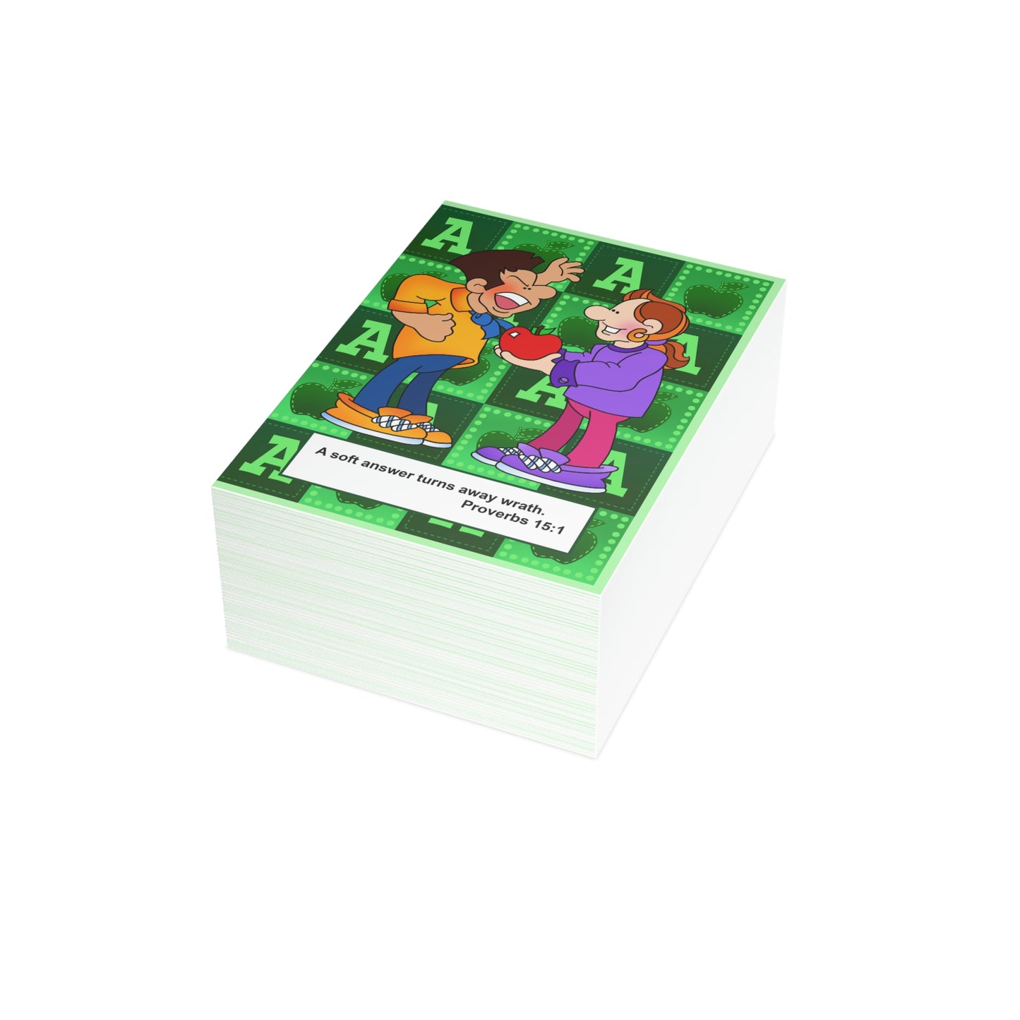 The Bible as Simple as ABC A Greeting Cards (1, 10, 30, and 50pcs)