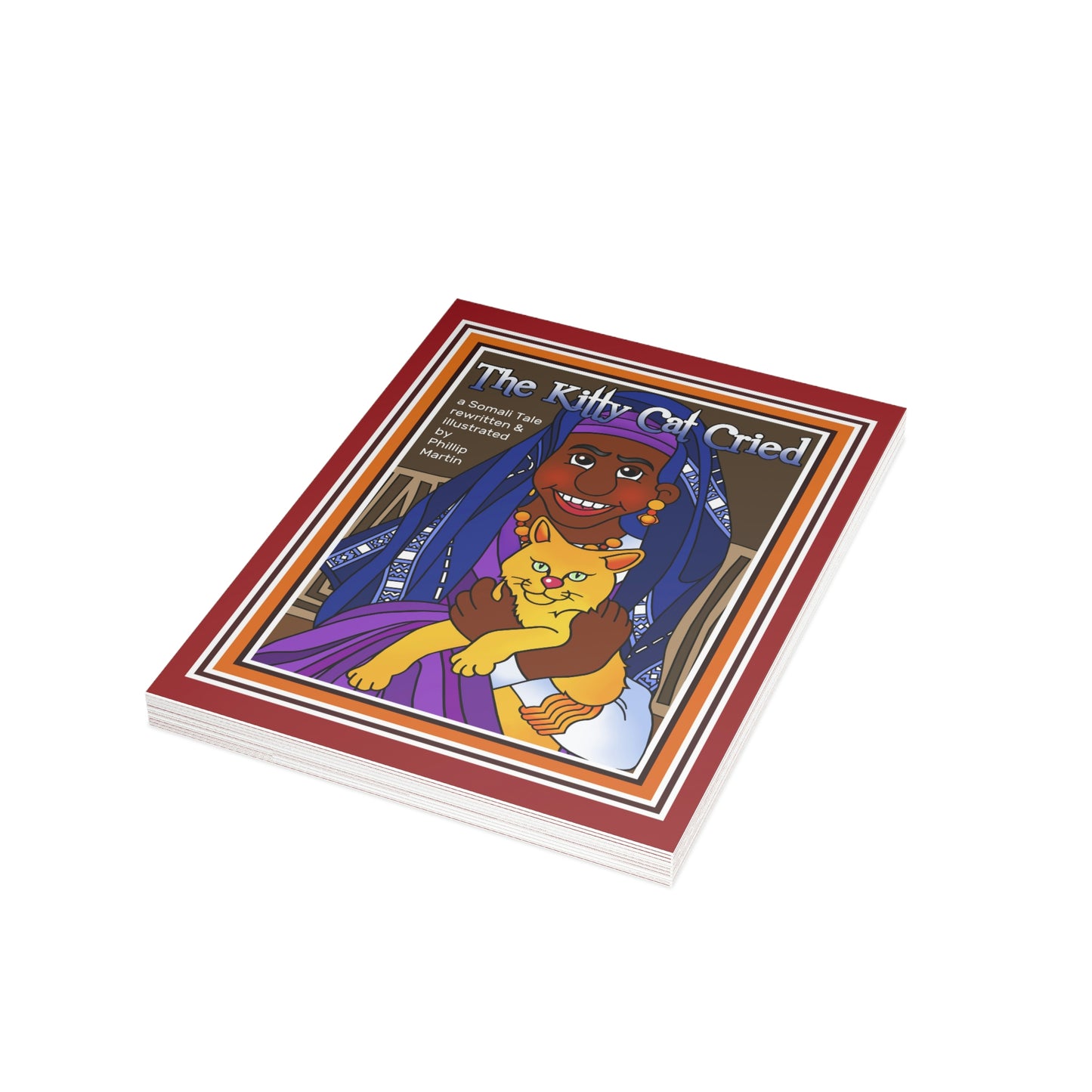 The Kitty Cat Cried Greeting Card Bundles (envelopes not included)