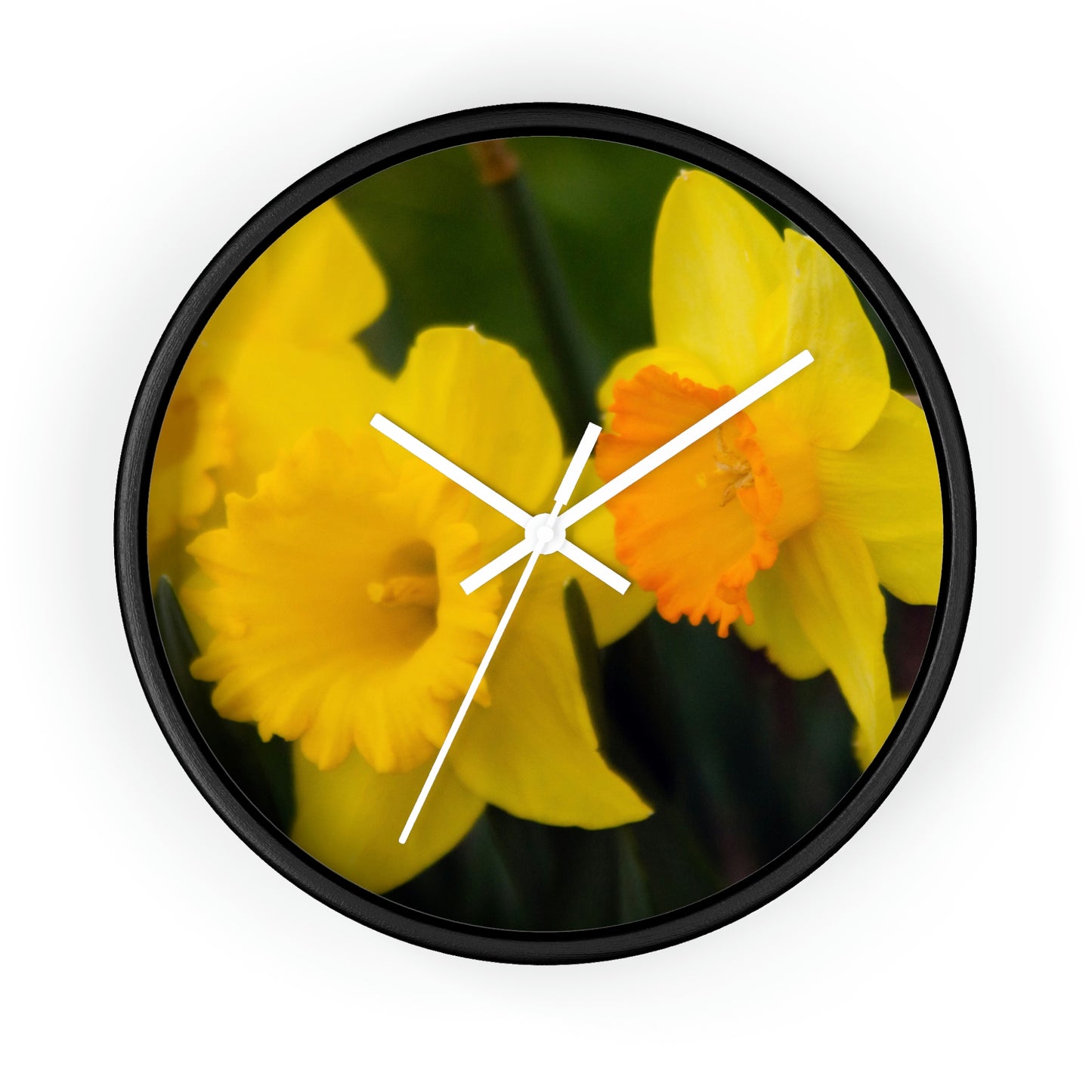 Flowers 10 Wall Clock