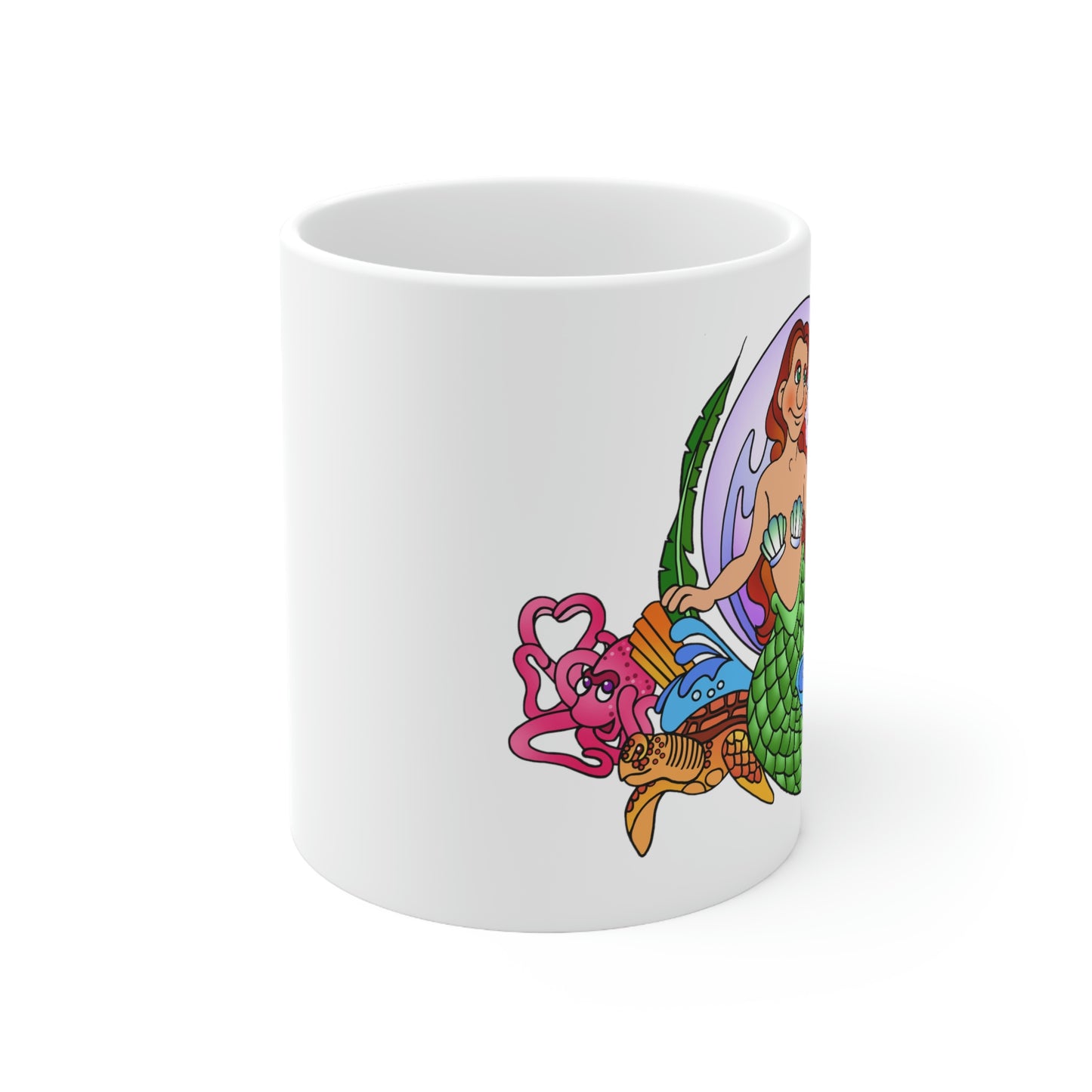 Mermaid! Ceramic Mug 11oz