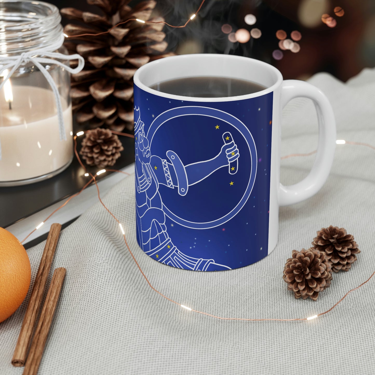 Triple Gratitude with Assorted Monsters!! Ceramic Mug 11oz