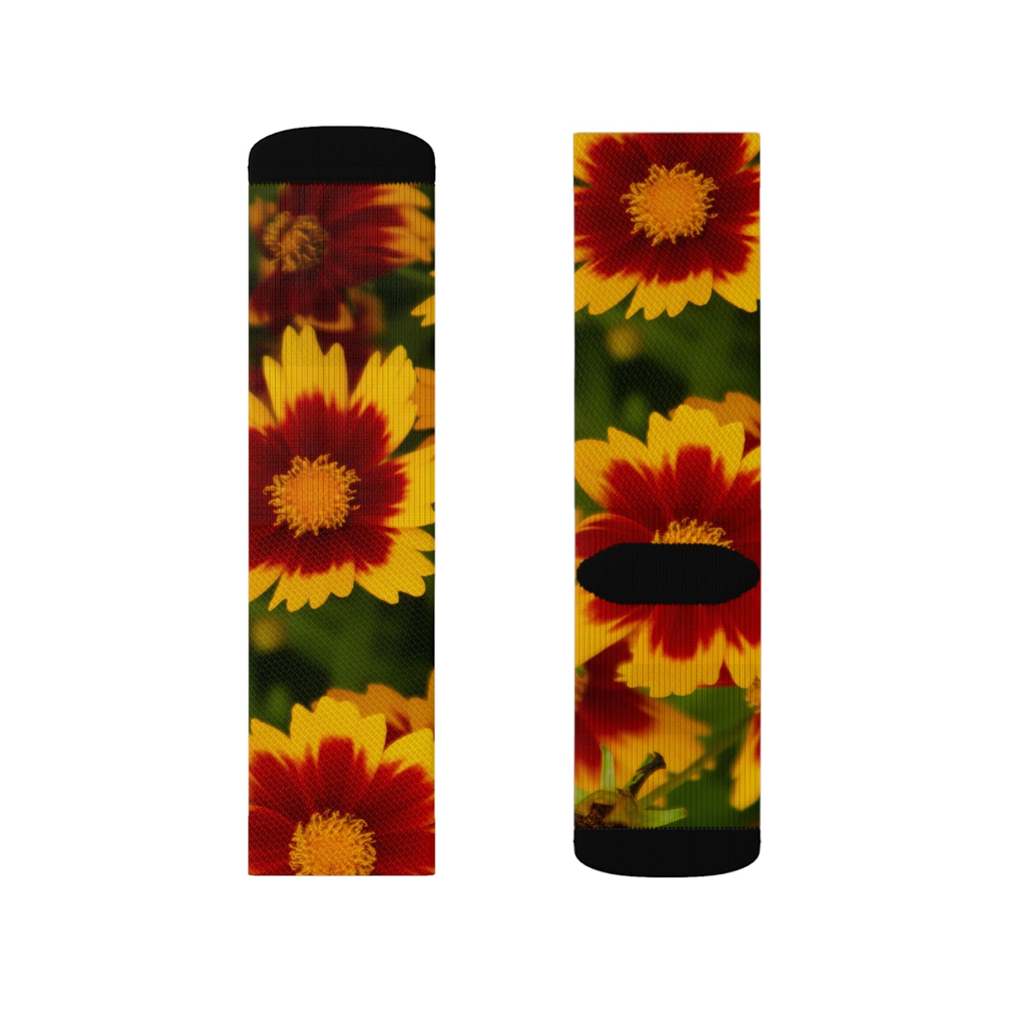 Flowers 24 Sublimation Socks