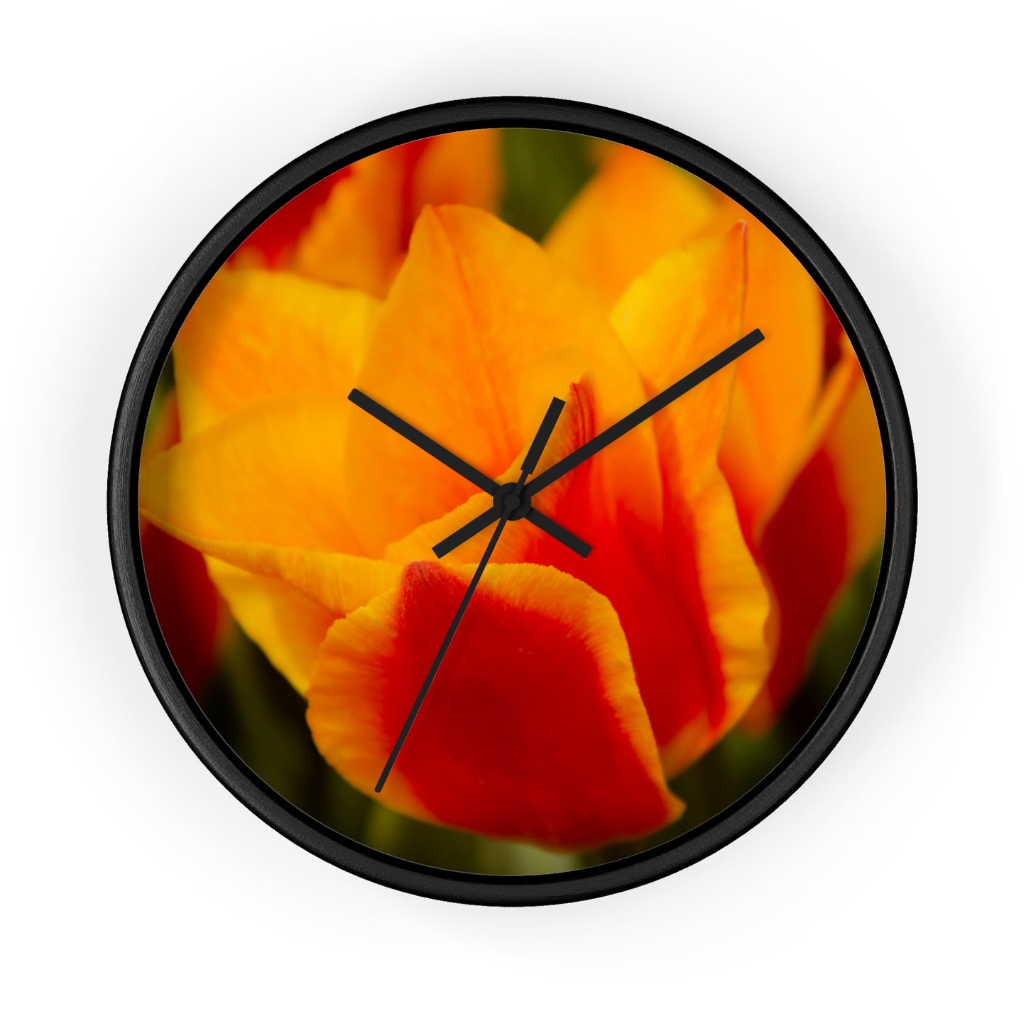 Flowers 13 Wall Clock