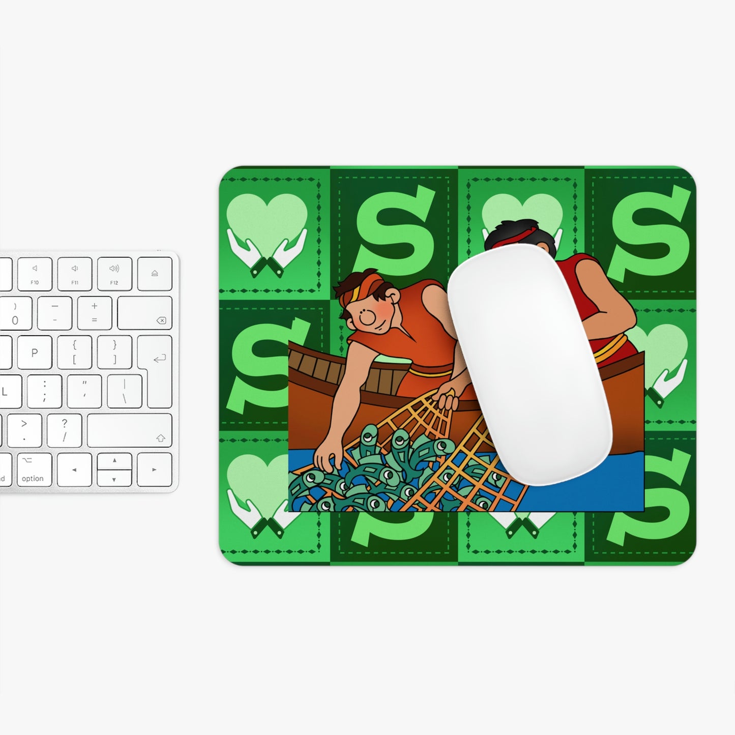 The Bible as Simple as ABC S Rectangle Mouse Pad