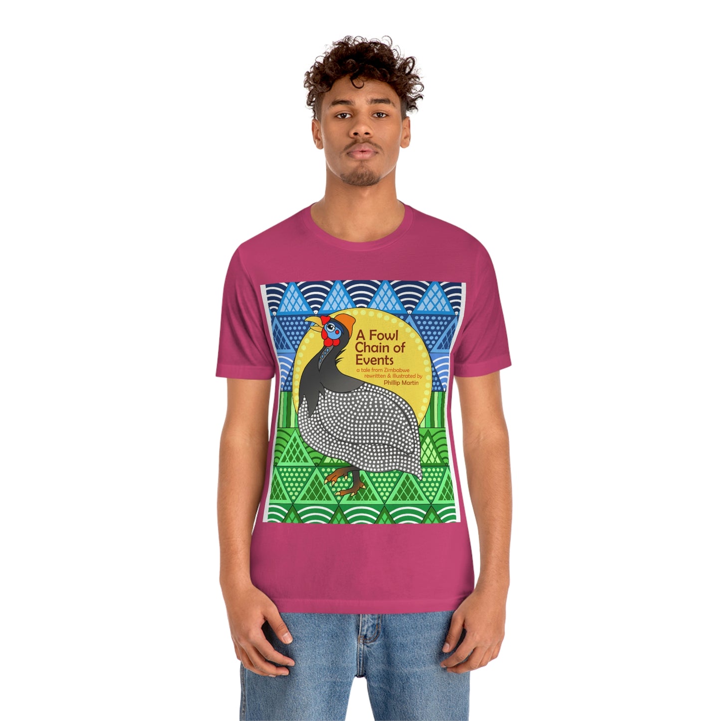 A Fowl Chain of Events Unisex Jersey Short Sleeve Tee