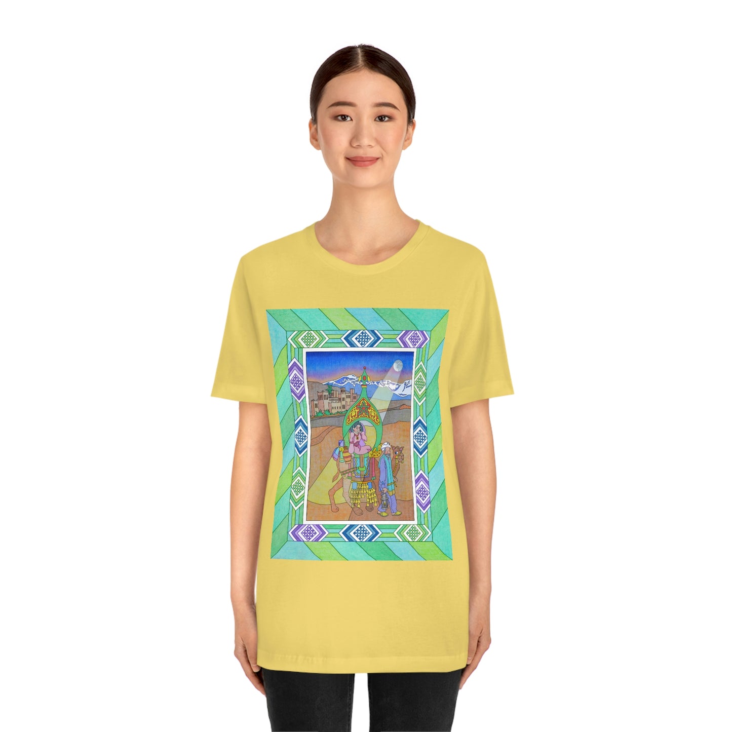 The Stone at the Door! Unisex Jersey Short Sleeve Tee