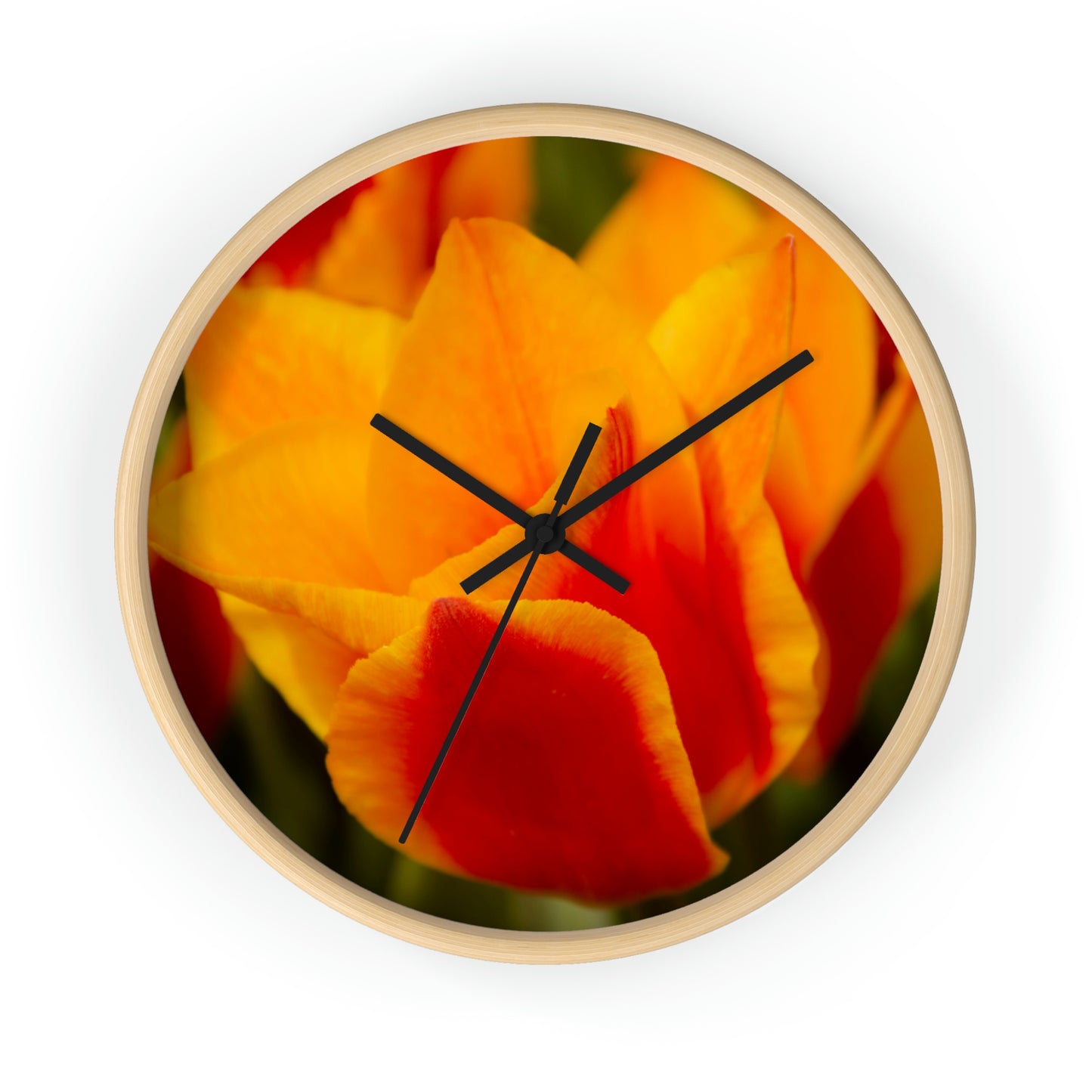 Flowers 13 Wall Clock