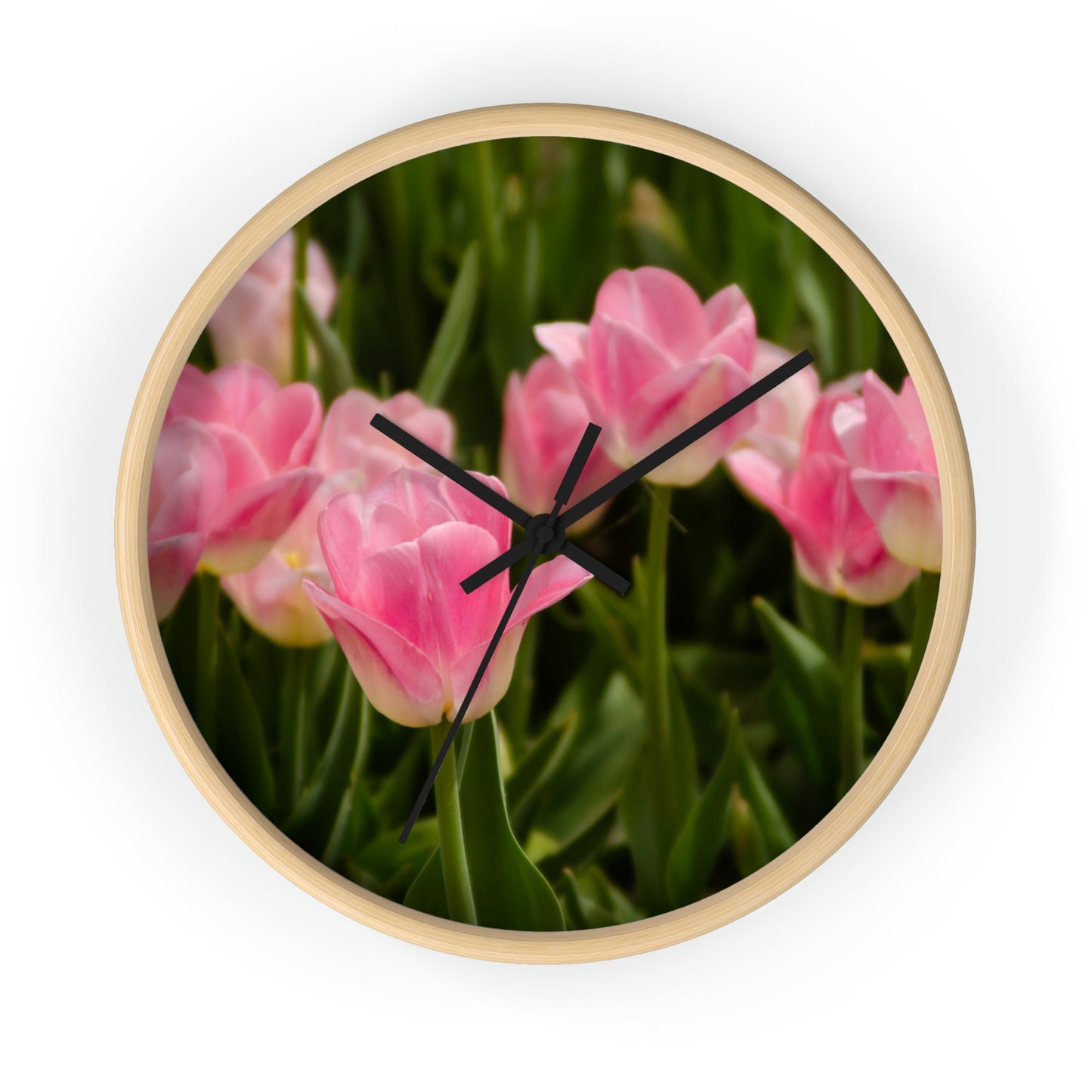 Flowers 17 Wall Clock