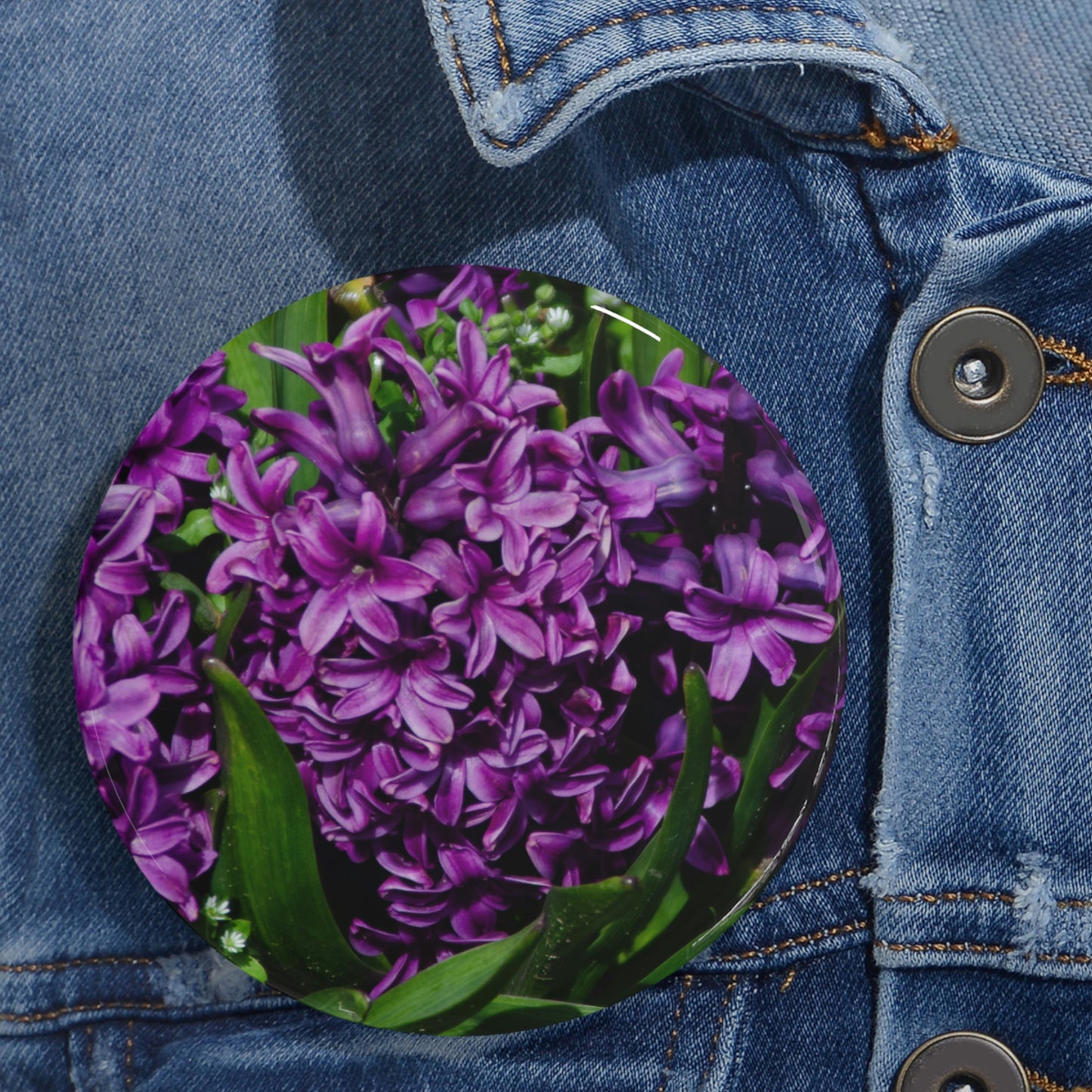 Flowers 21 Round Pins