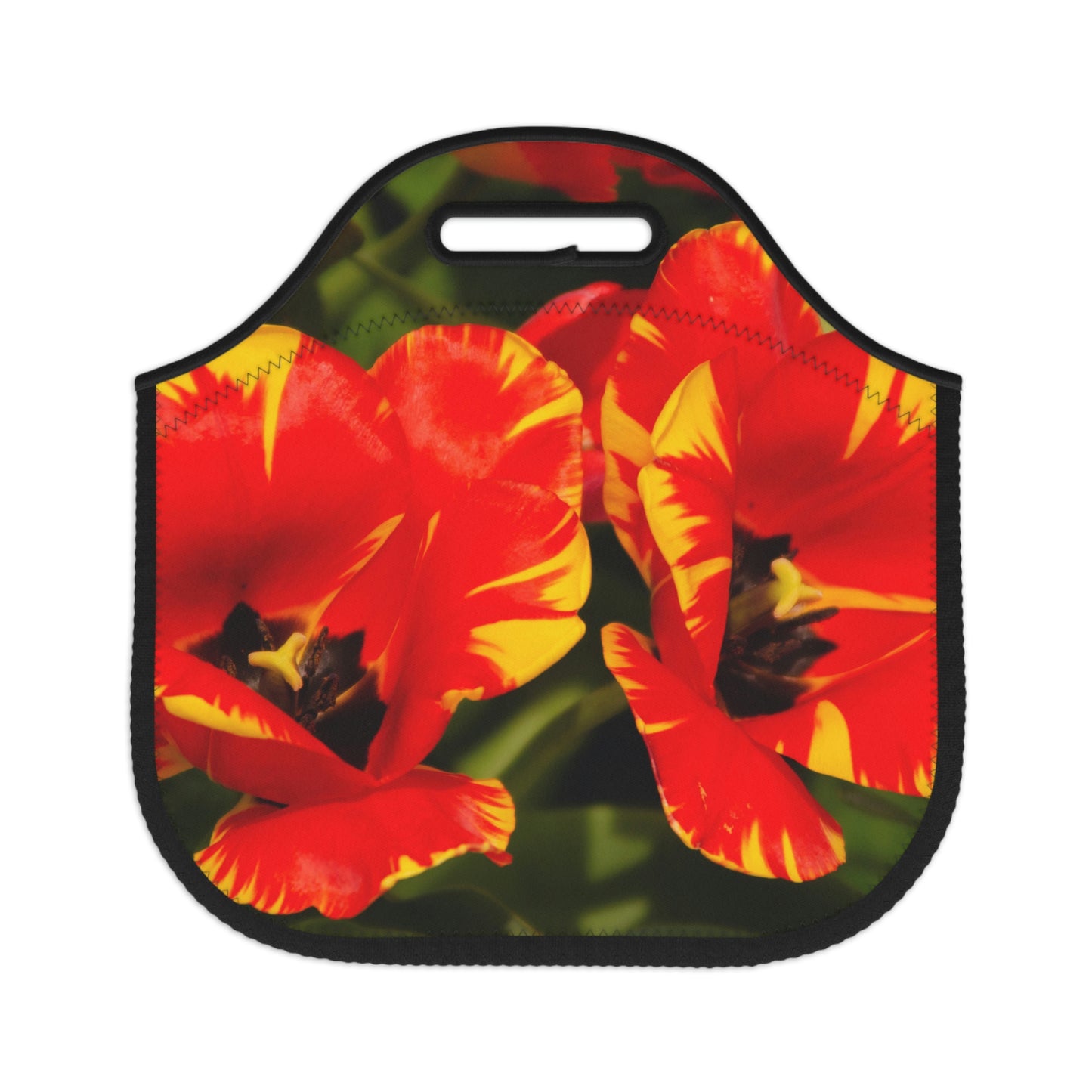 Flowers 13 Neoprene Lunch Bag