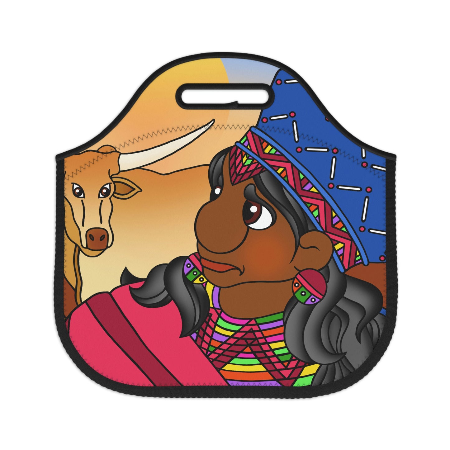 Once Upon Southern Africa! Neoprene Lunch Bag