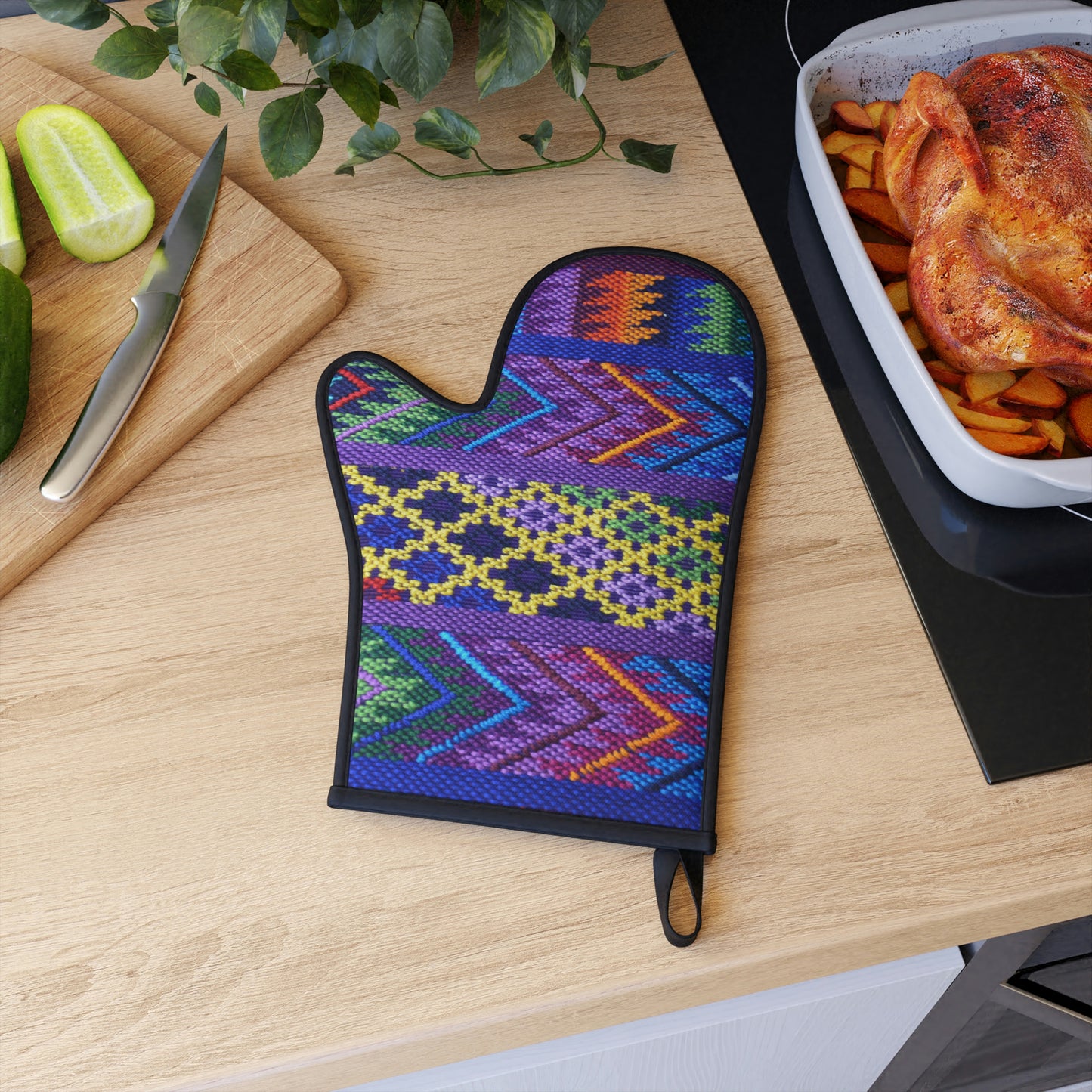 A Pack of Lies! Oven Glove