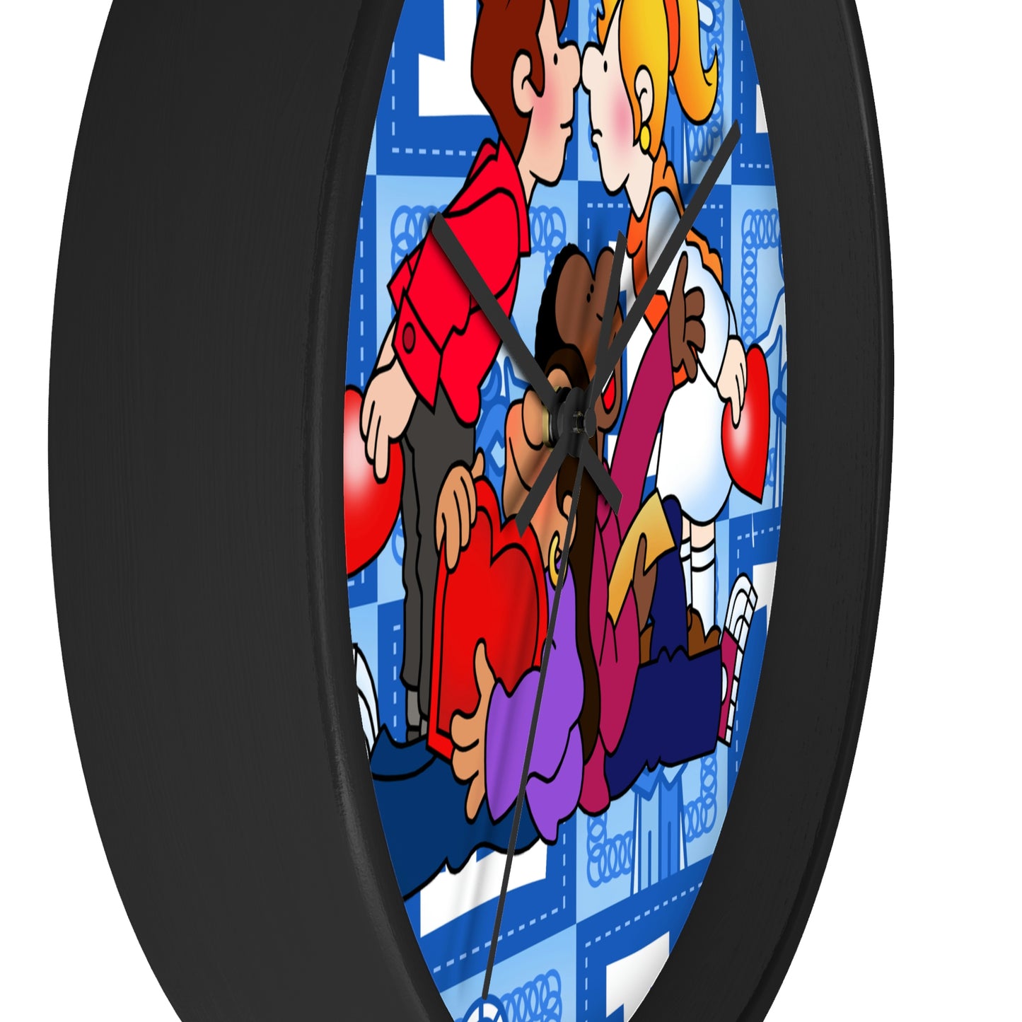 The Bible as Simple as ABC L Wall Clock