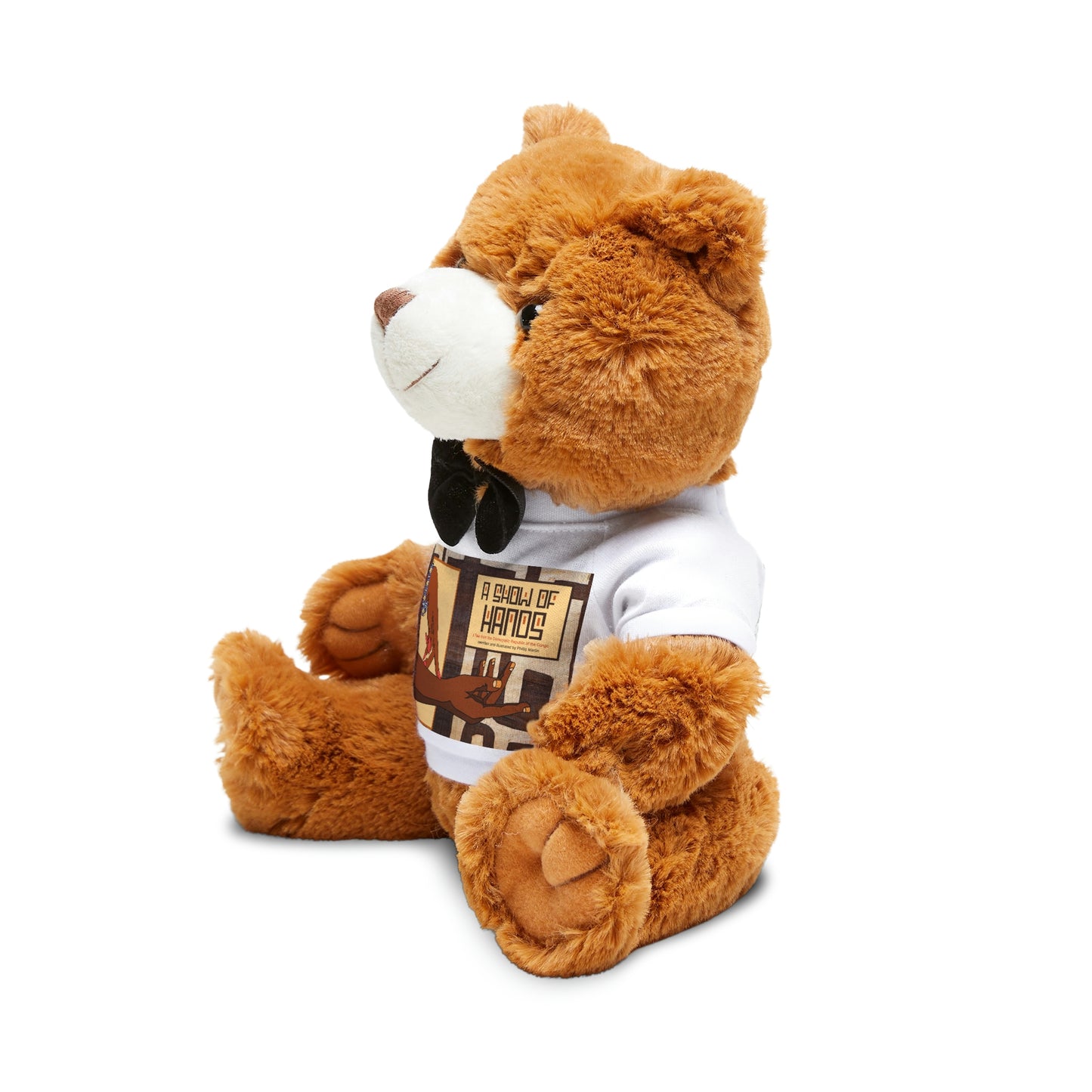 A Show of Hands!!! Teddy Bear with T-Shirt