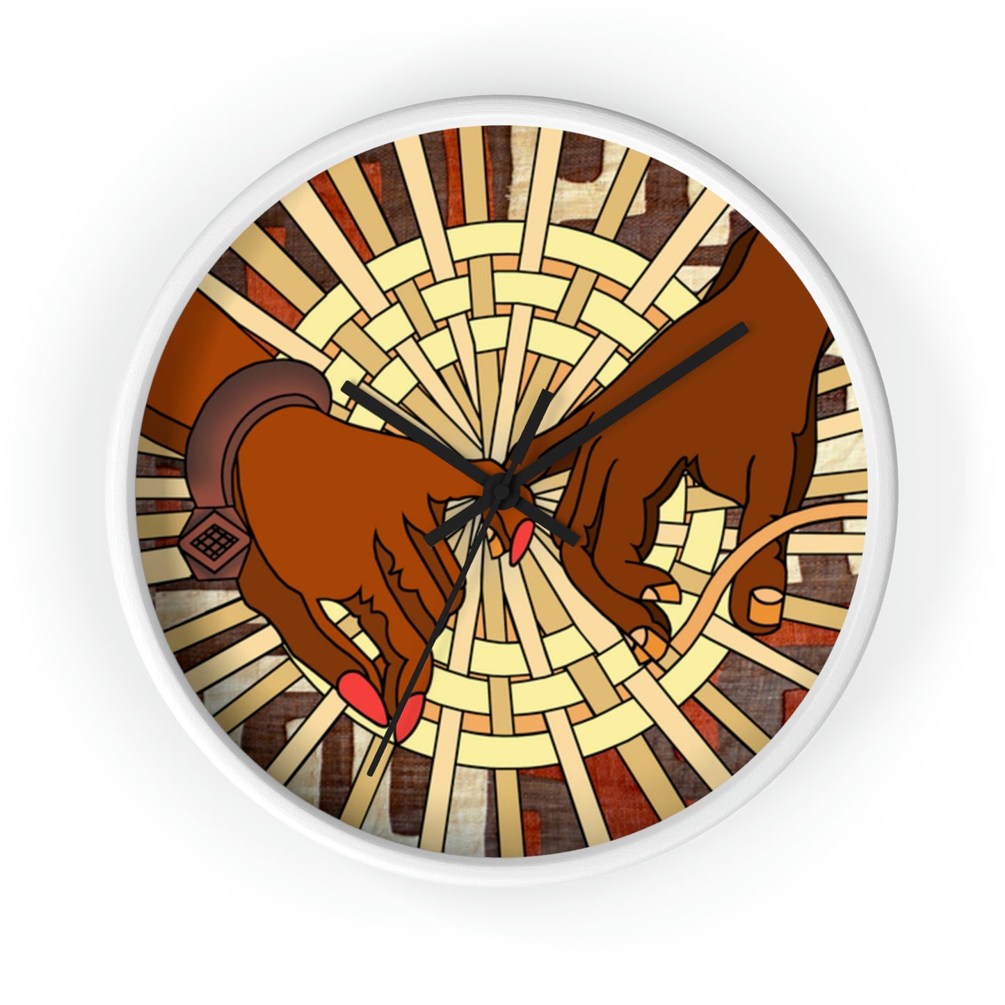 A Show of Hands!!! Wall Clock