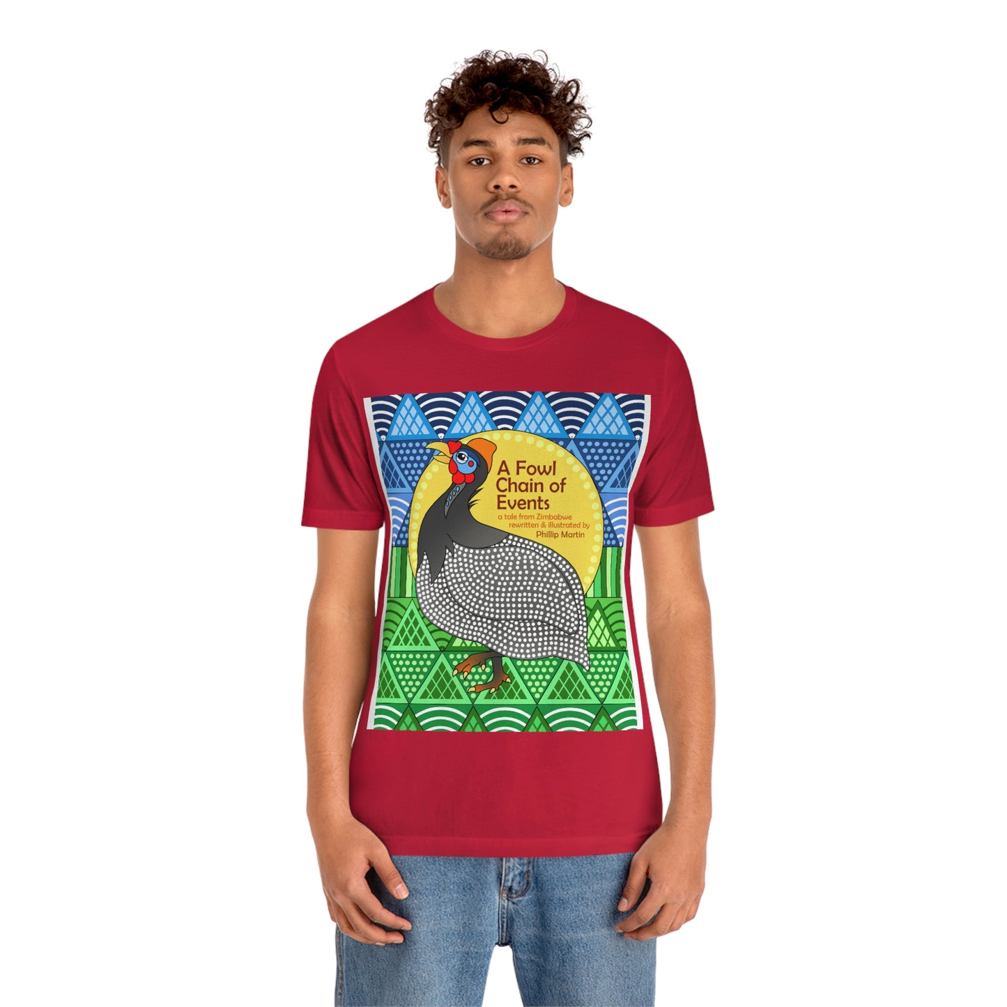 A Fowl Chain of Events Unisex Jersey Short Sleeve Tee