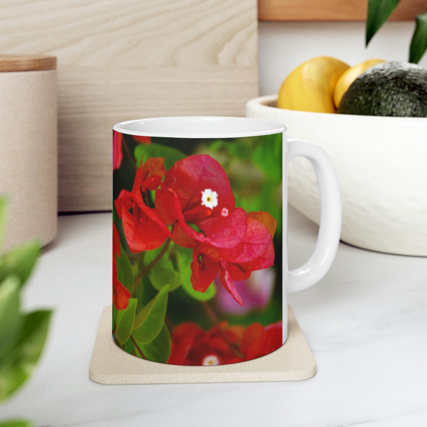 Flowers 28 Ceramic Mug 11oz