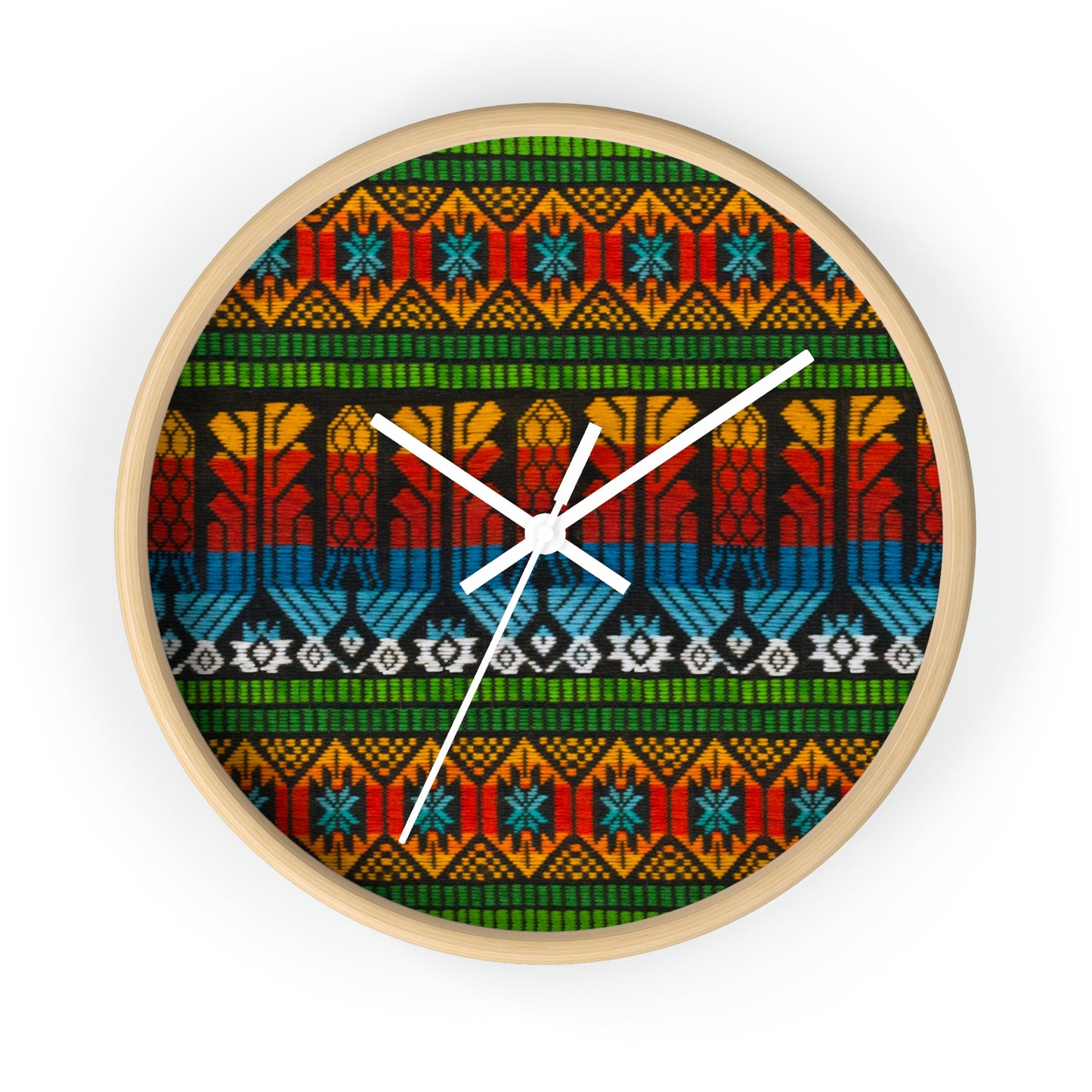 A Pack of Lies Fabric!! Wall Clock