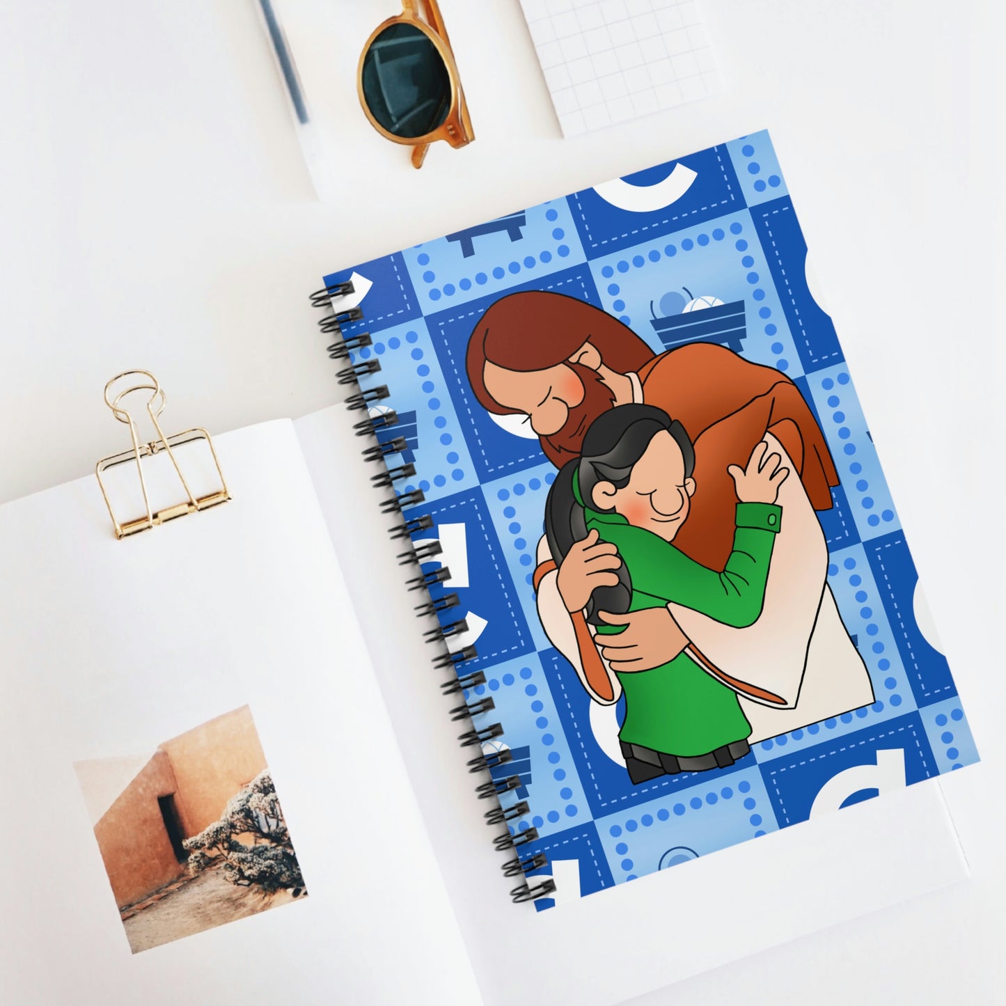 The Bible as Simple as ABC C Spiral Notebook - Ruled Line