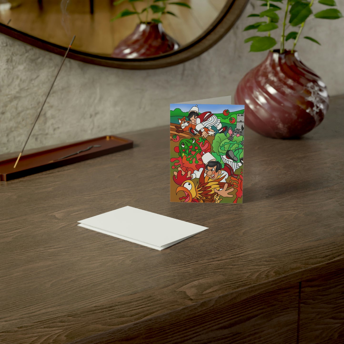 The Half Rooster! Greeting Cards (1, 10, 30, and 50pcs)