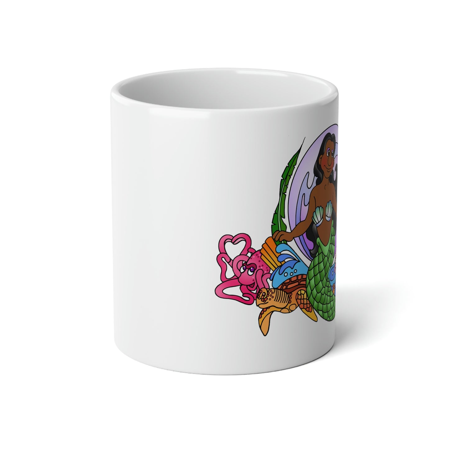 Mermaid!!! Jumbo Mug, 20oz