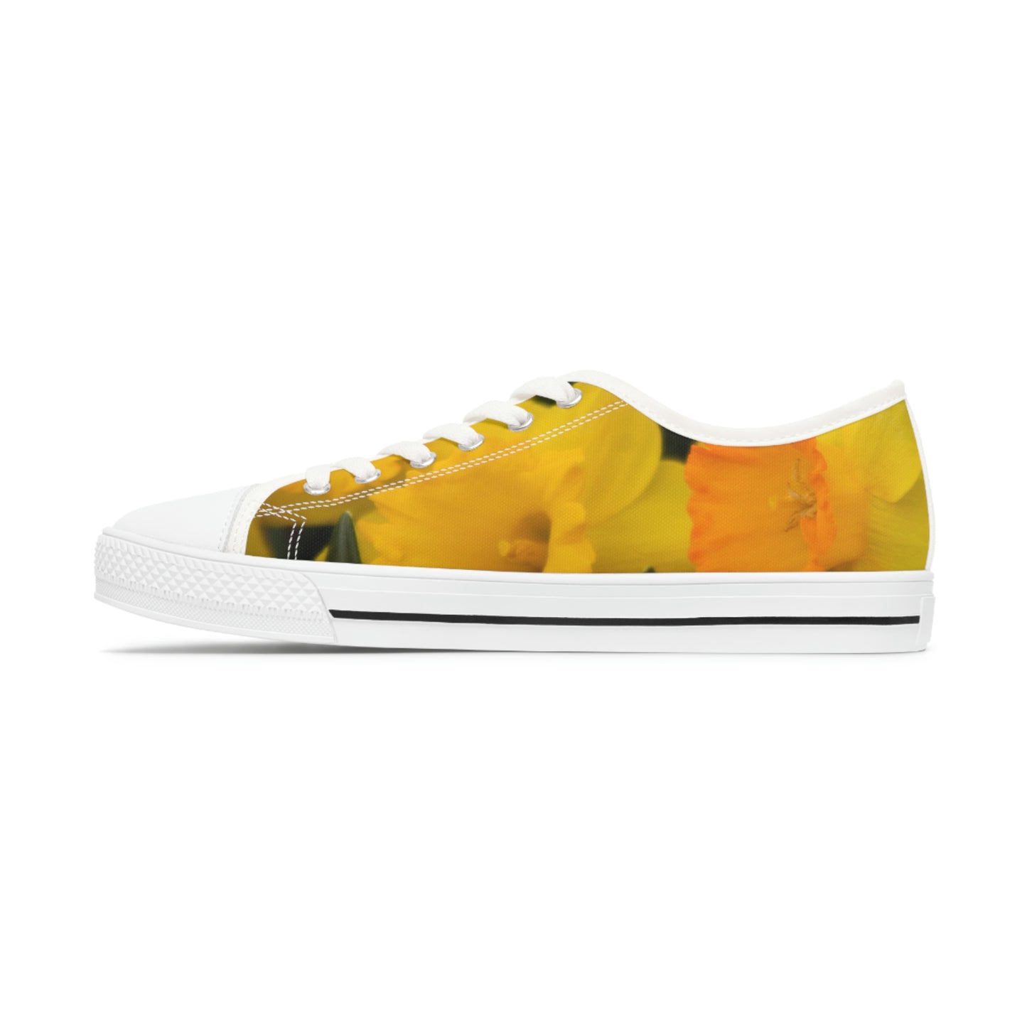 Flowers Set 3 Women's Low Top Sneakers