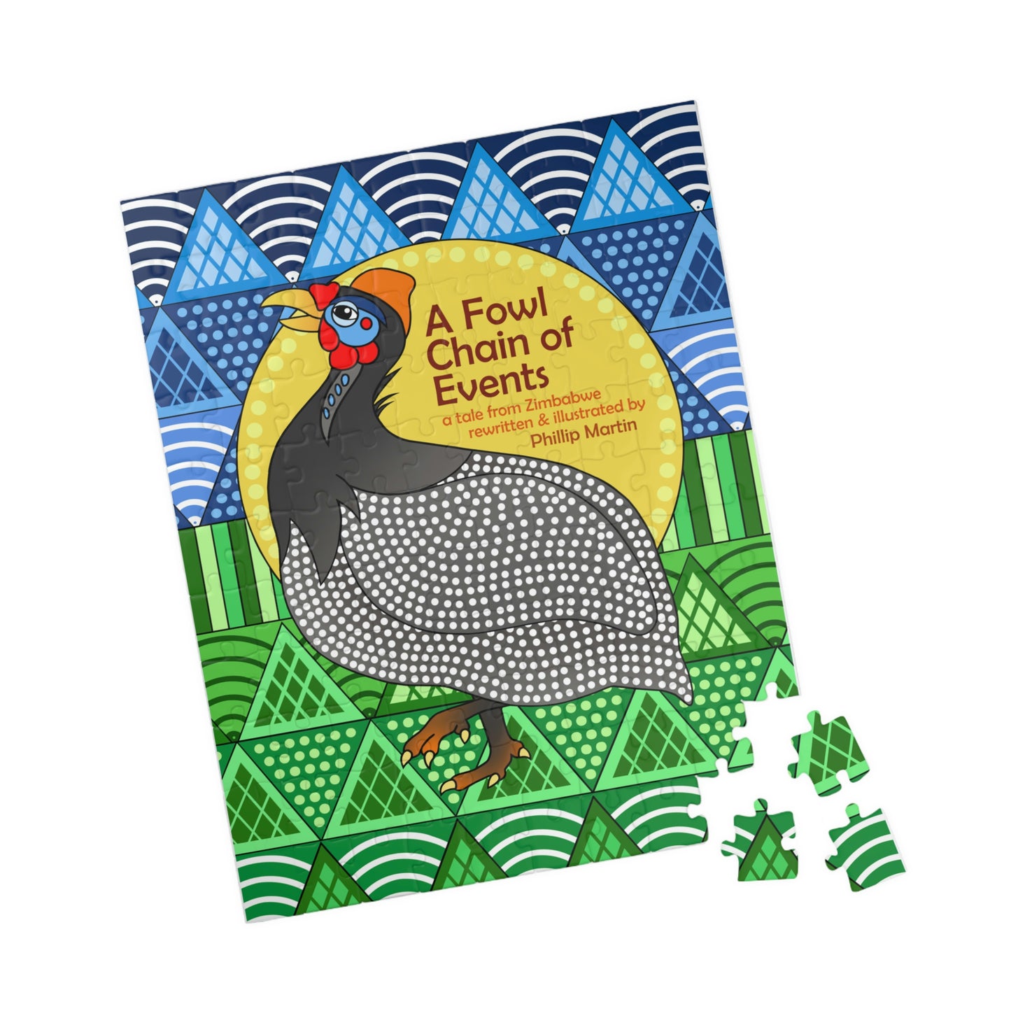 A Fowl Chain of Events Puzzle (110, 252, 500, 1014-piece)