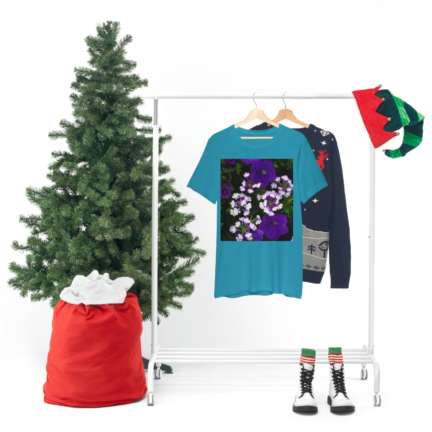Flowers 04 Unisex Jersey Short Sleeve Tee