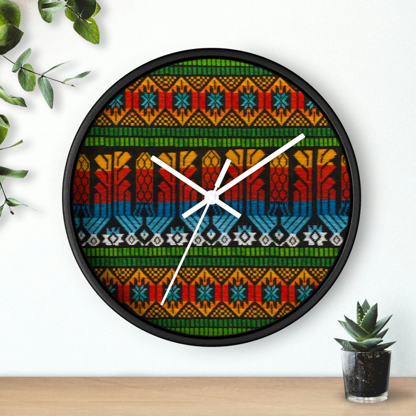 A Pack of Lies Fabric!! Wall Clock