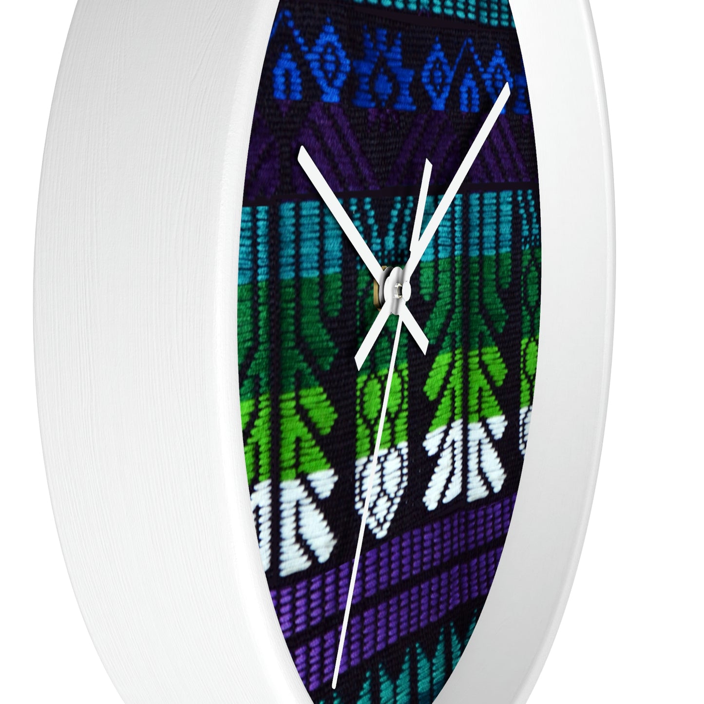 A Pack of Lies Fabric! Wall Clock