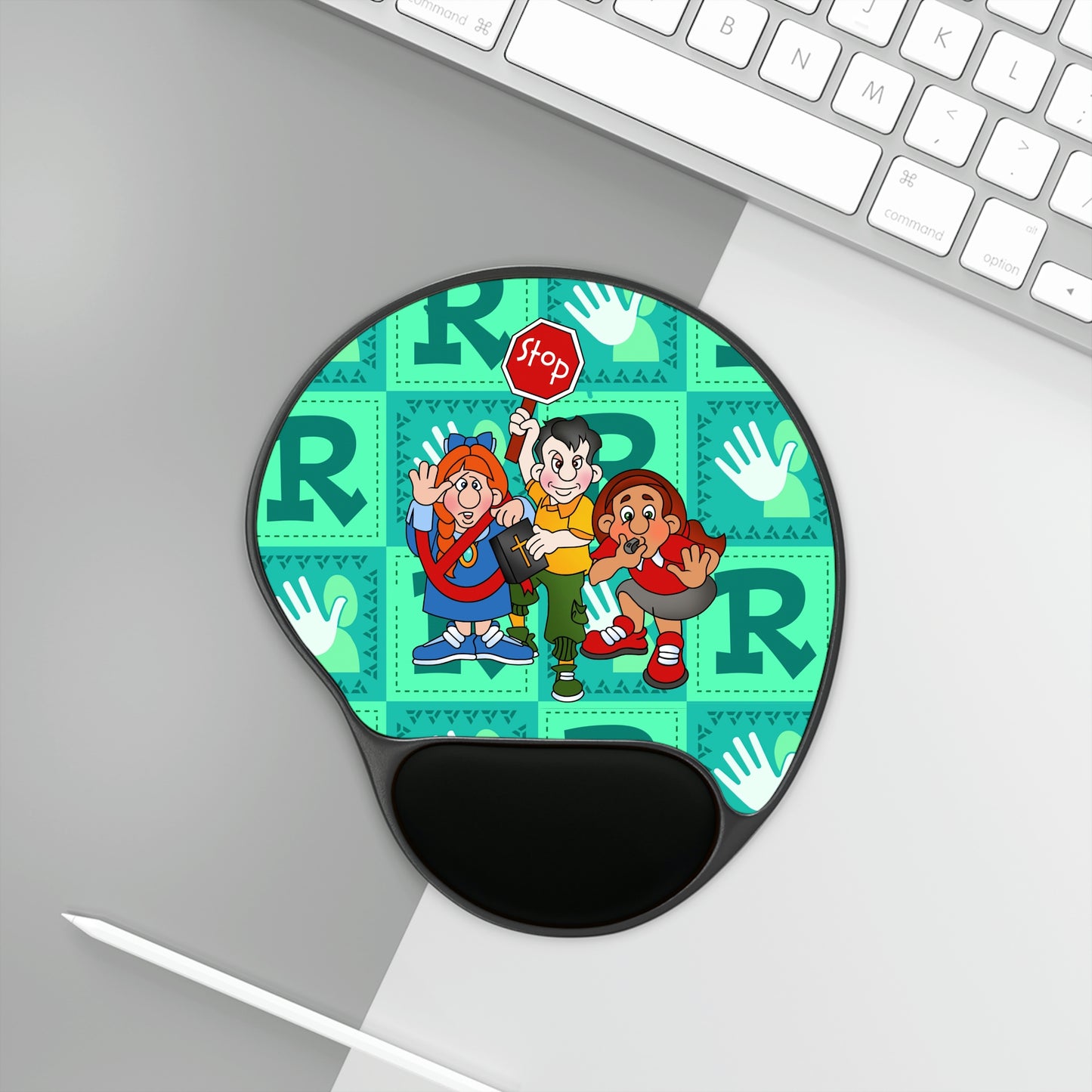 The Bible as Simple as ABC R Mouse Pad With Wrist Rest