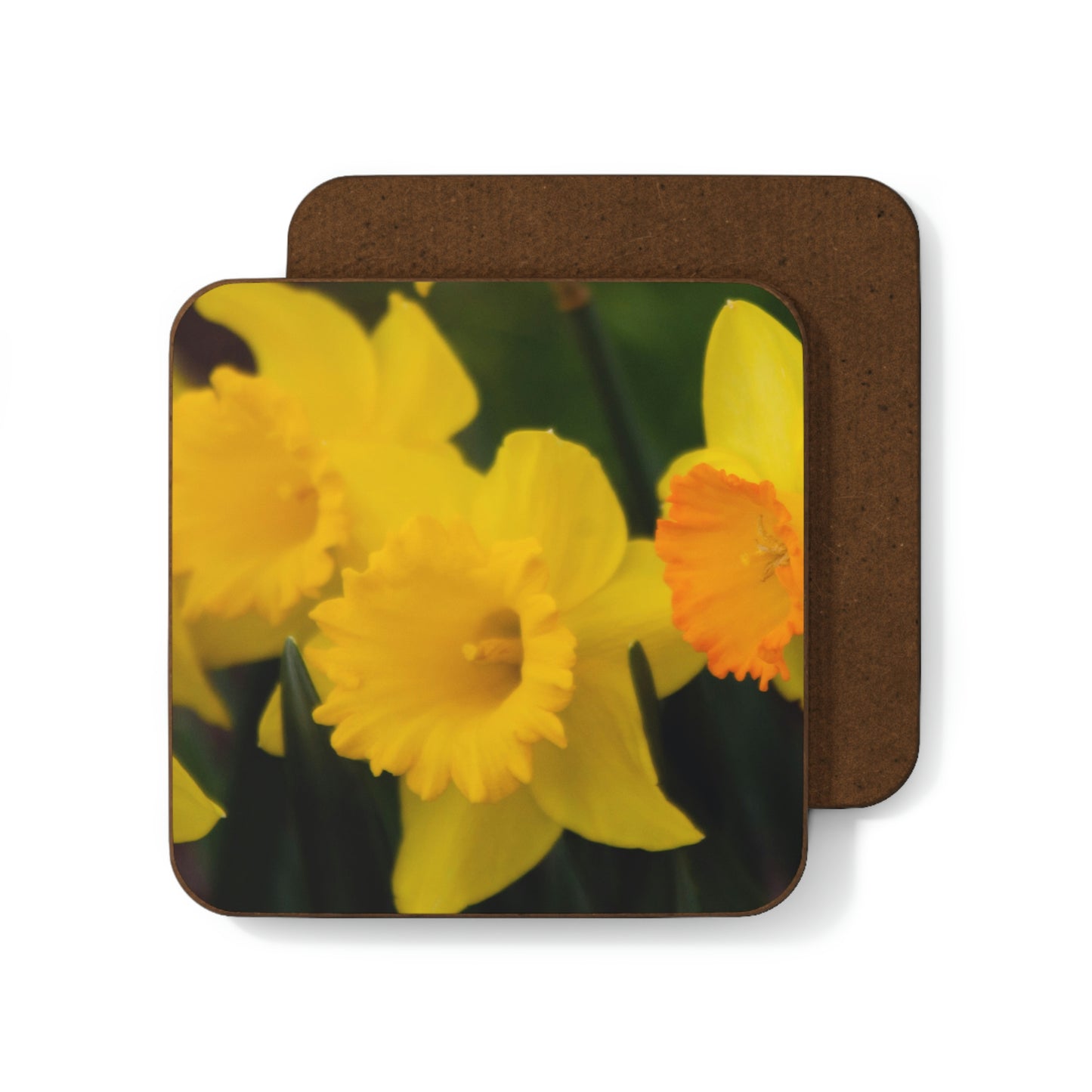 Flowers 10 Hardboard Back Coaster