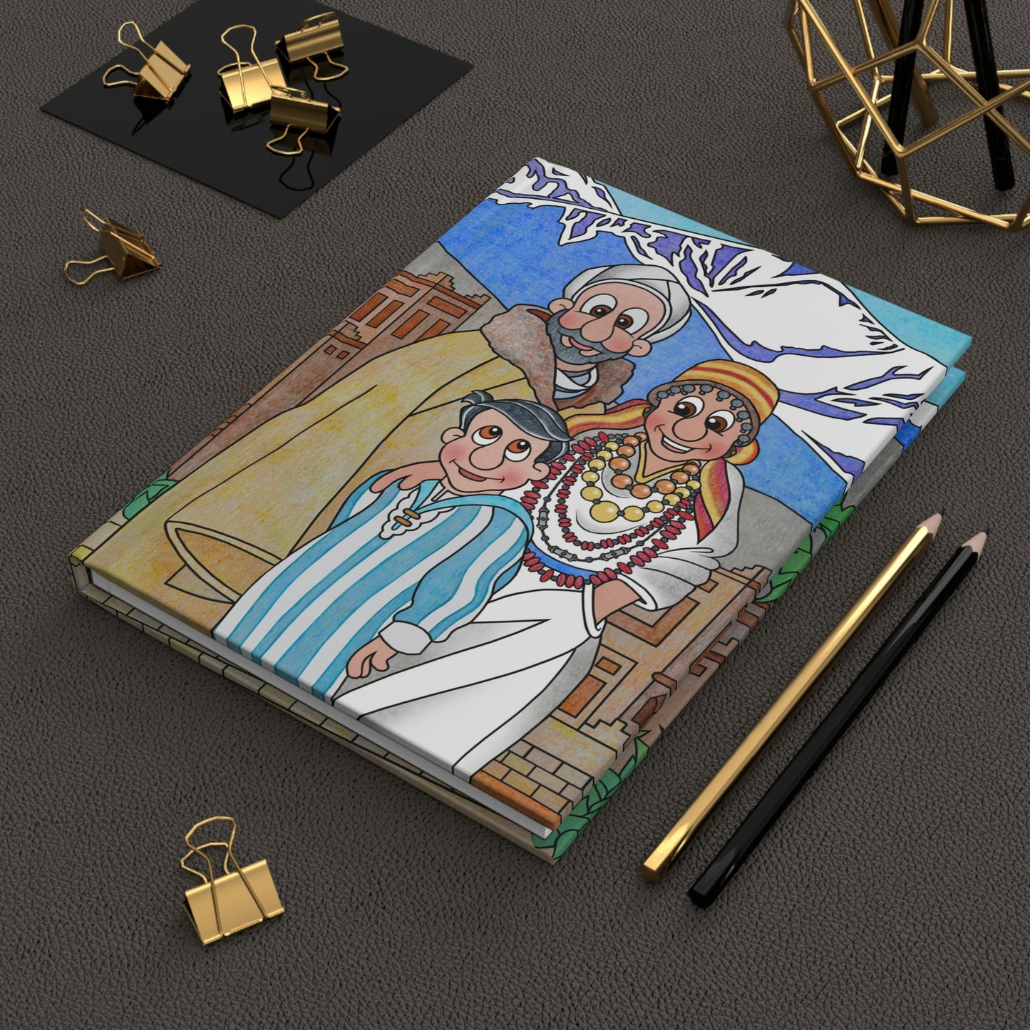 The Stone at the Door! Hardcover Journal Matte