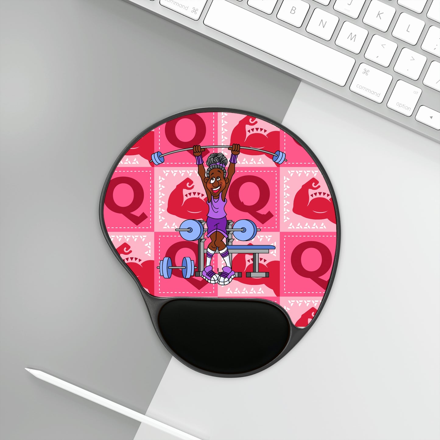 The Bible as Simple as ABC Q Mouse Pad With Wrist Rest