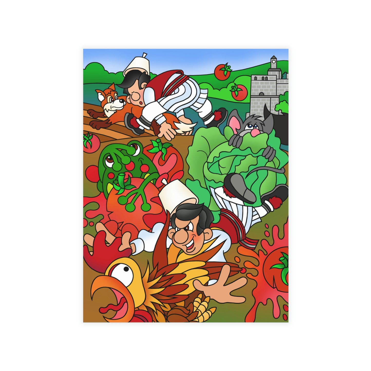 The Half Rooster! Greeting Card Bundles (envelopes not included)