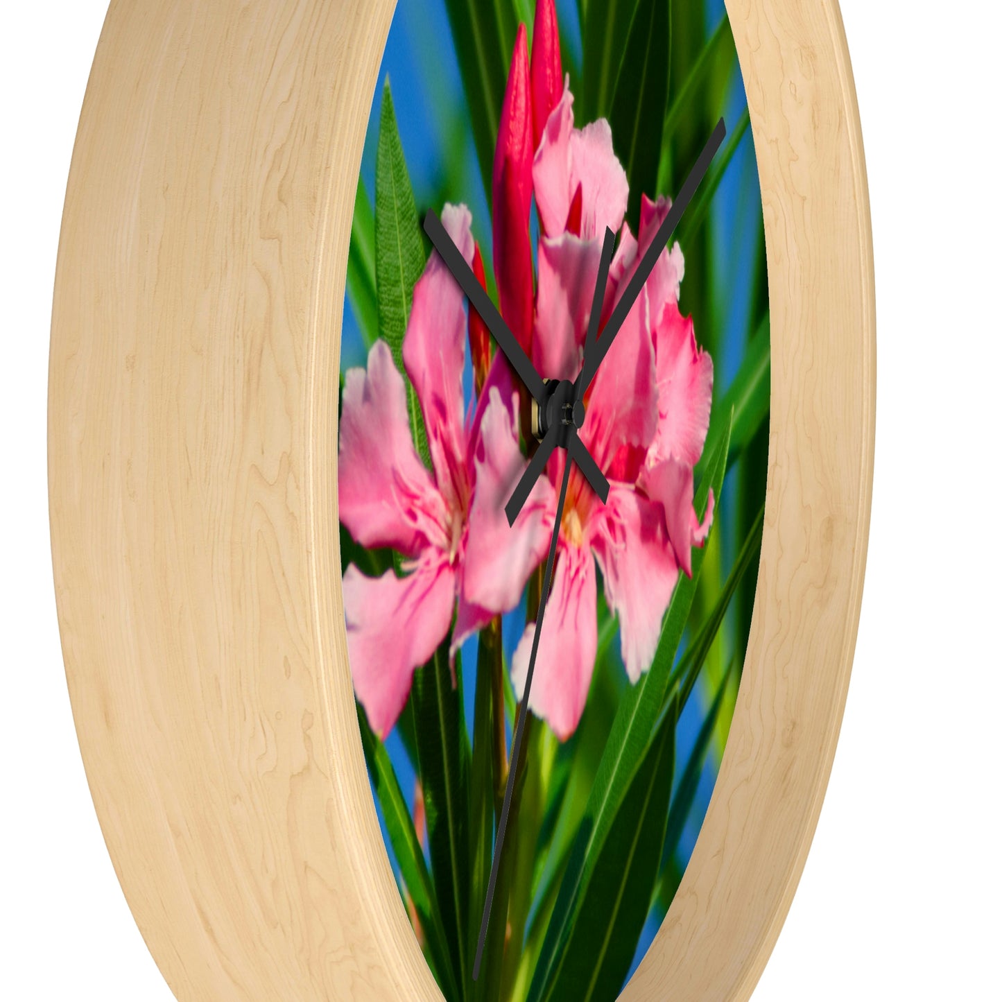 Flowers 30 Wall Clock