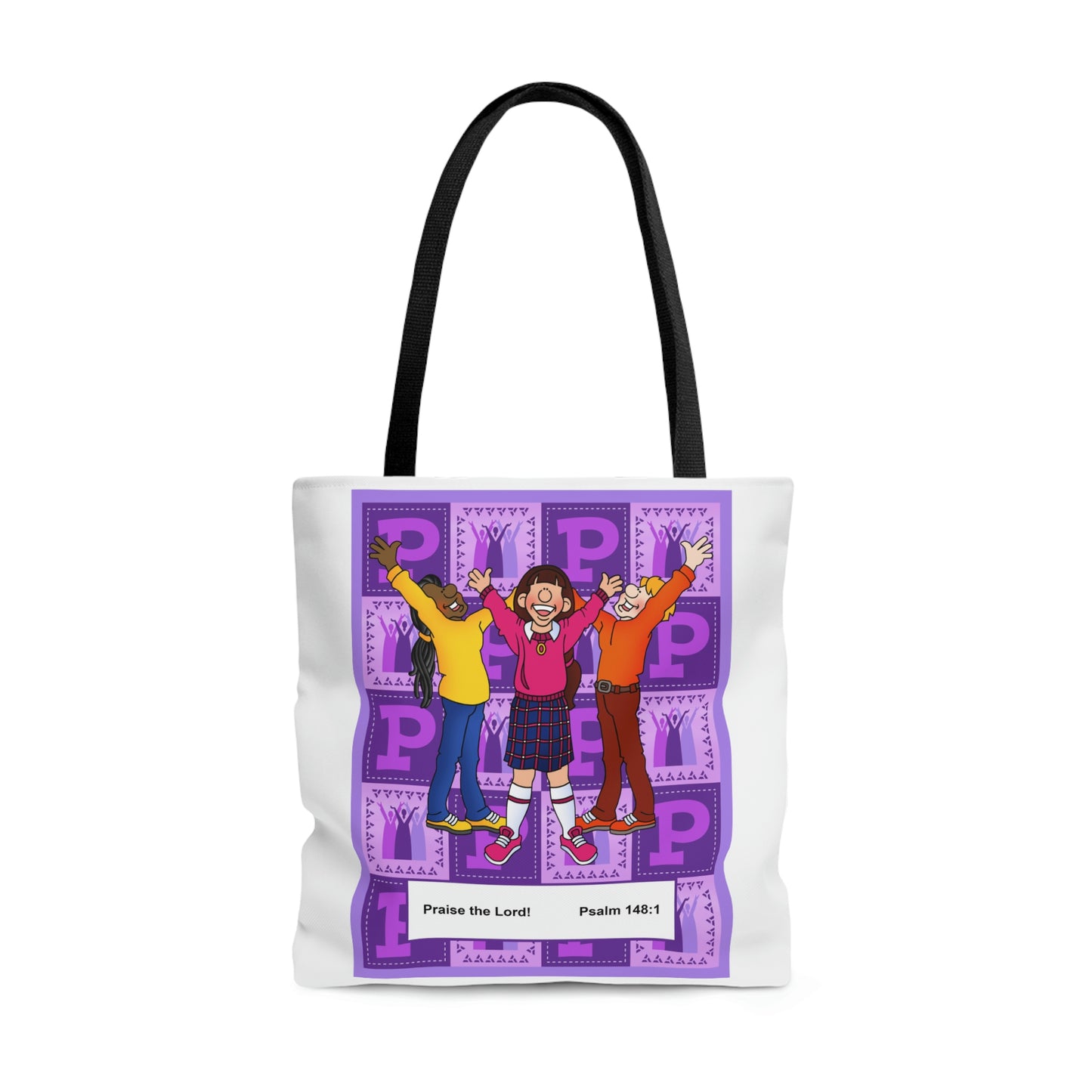 The Bible as Simple as ABC P AOP Tote Bag