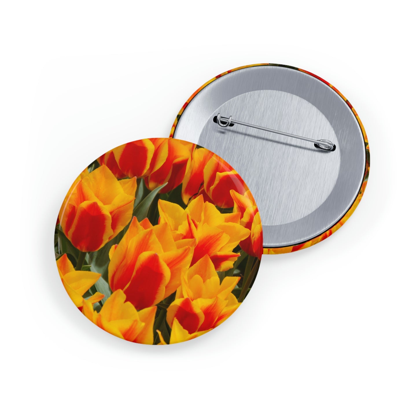 Flowers 18 Round Pins